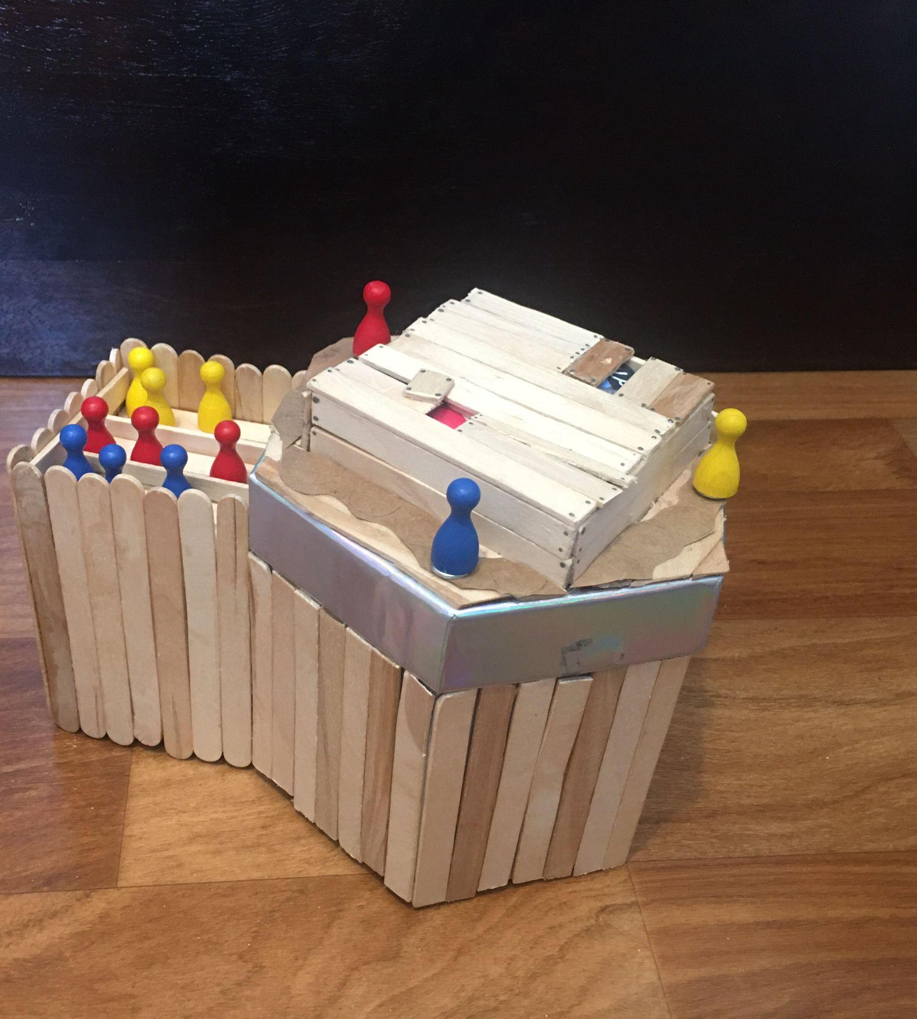 Around the Crate (Ludo)