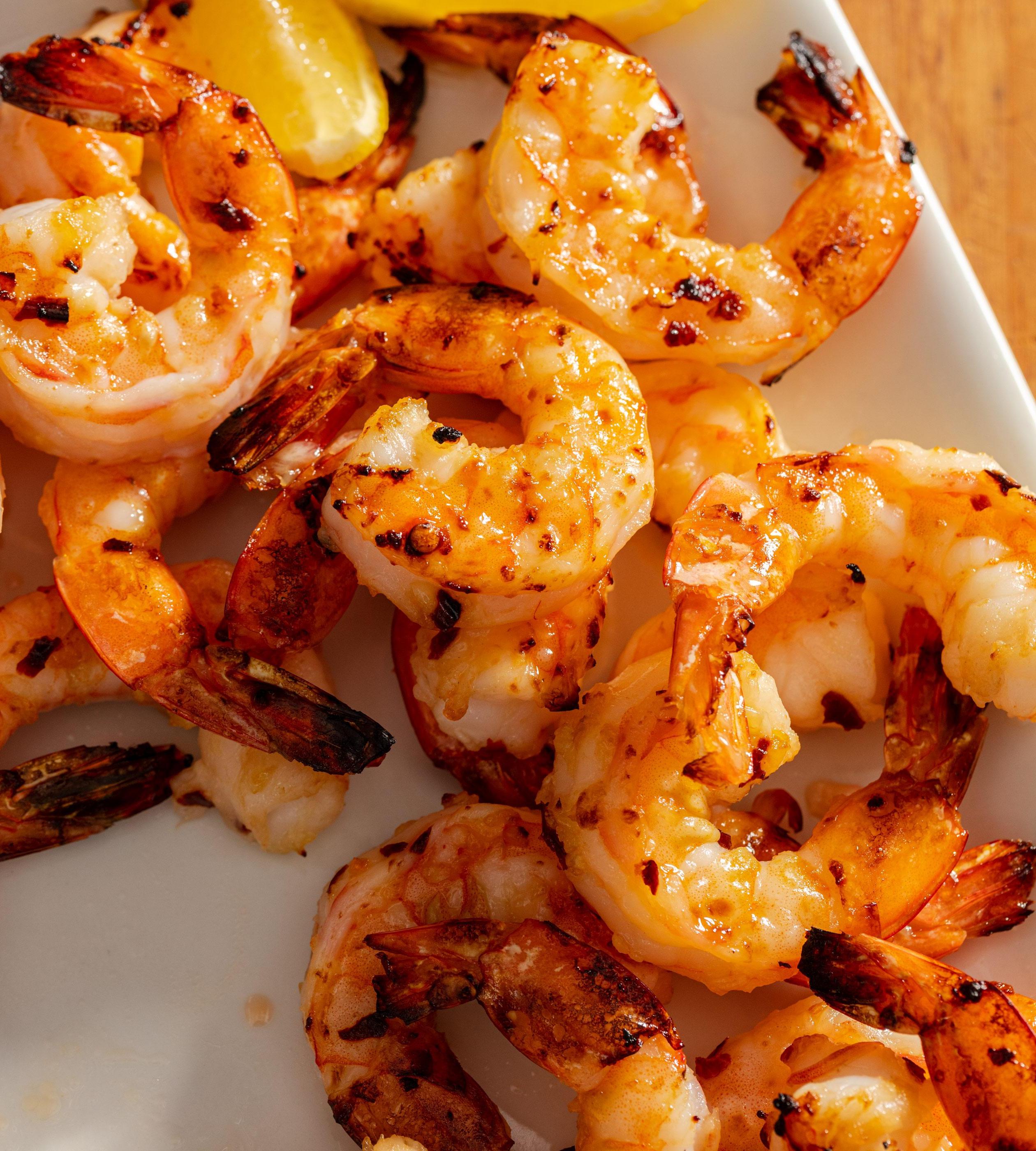 Broiling Shrimp