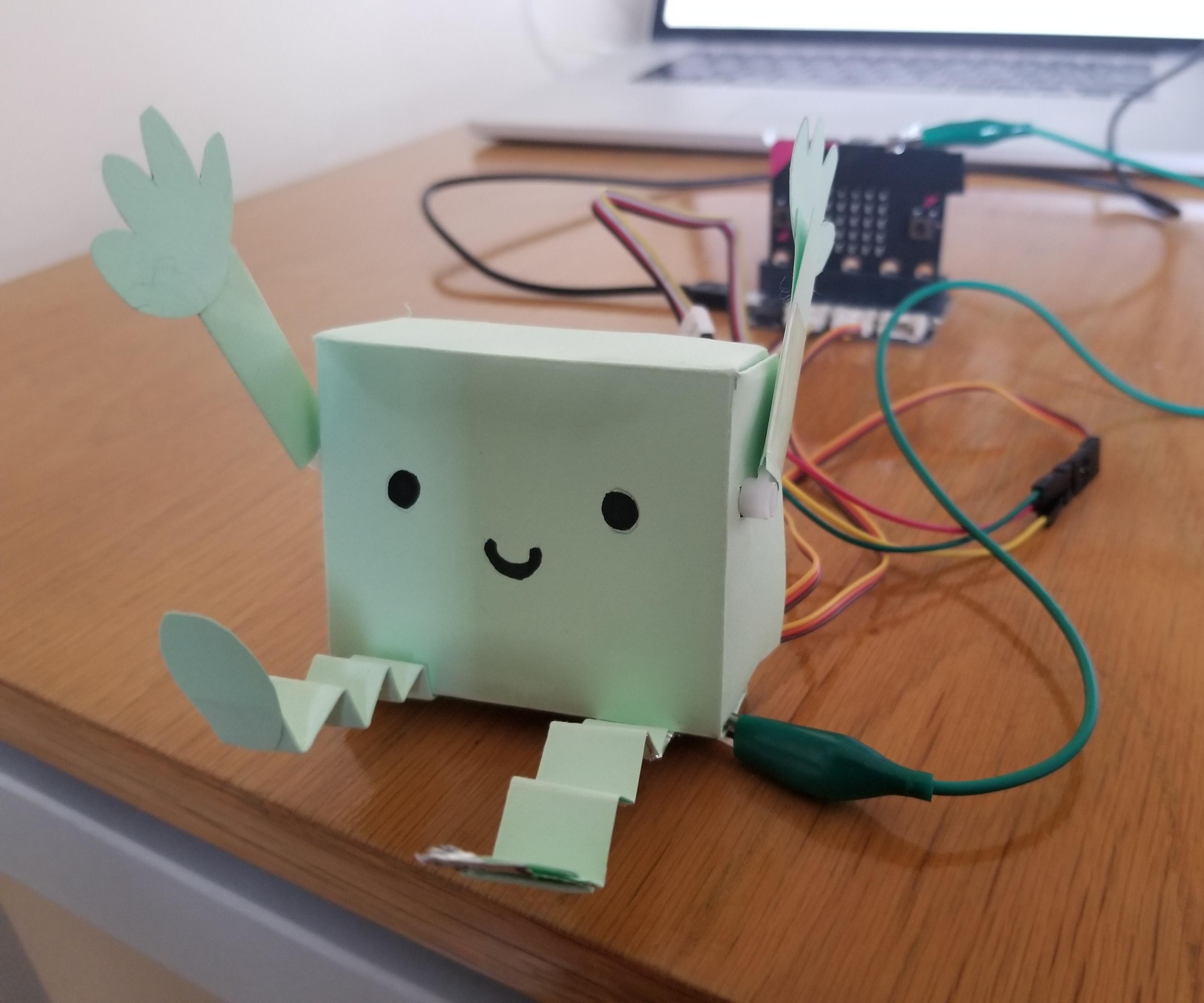 Make a Ticklish Robot