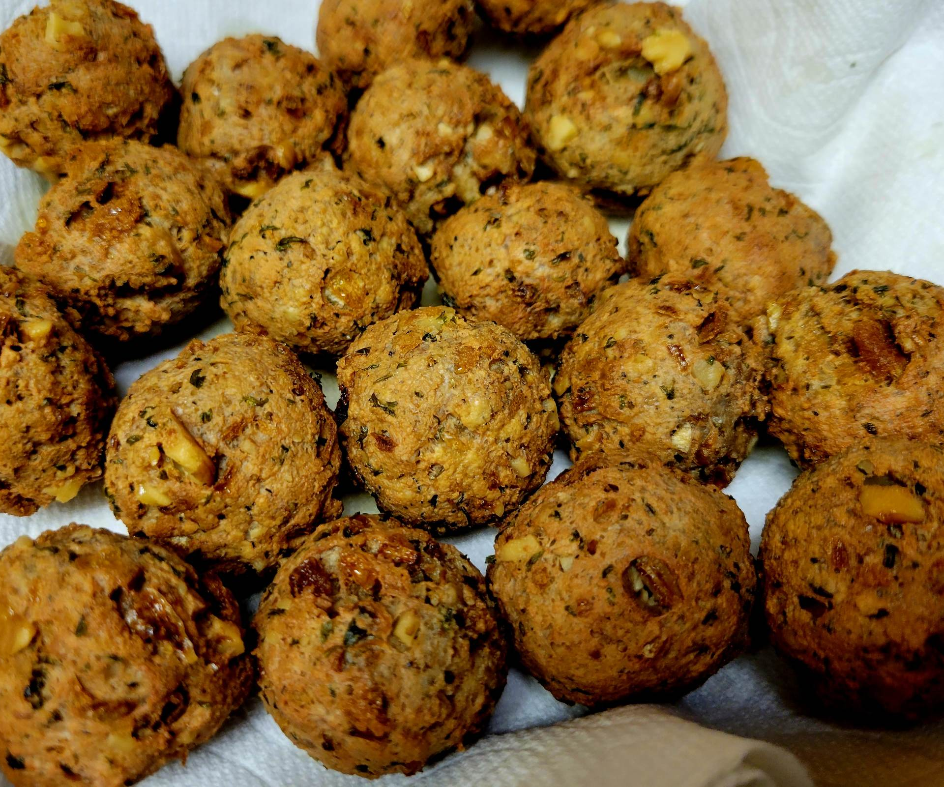 Homemade Tofu Italian Meatballs - a Vegetarian Favorite!