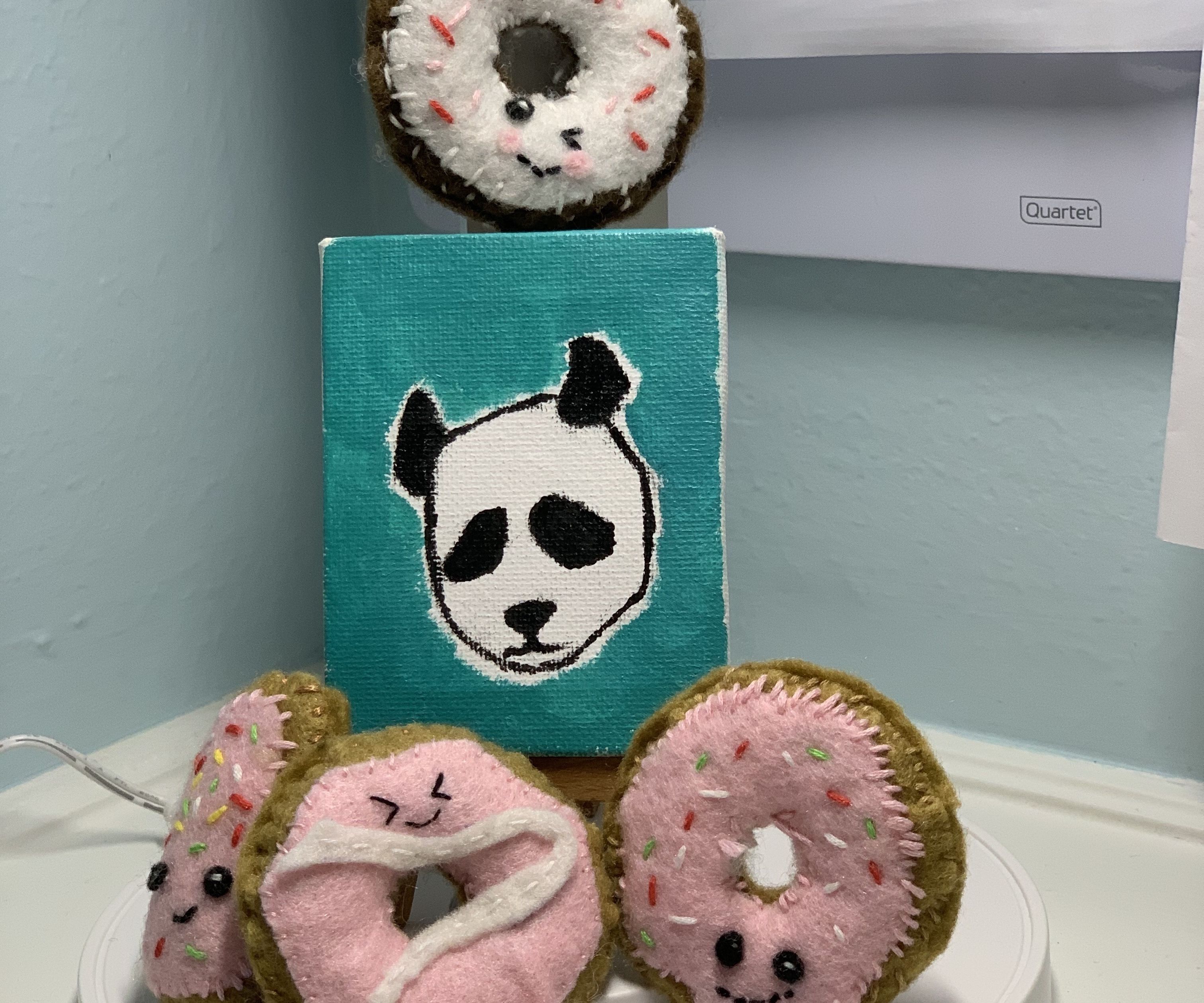 Mini Felt Doughnut (with a Bonus at the End!) 🍩🍩🍩