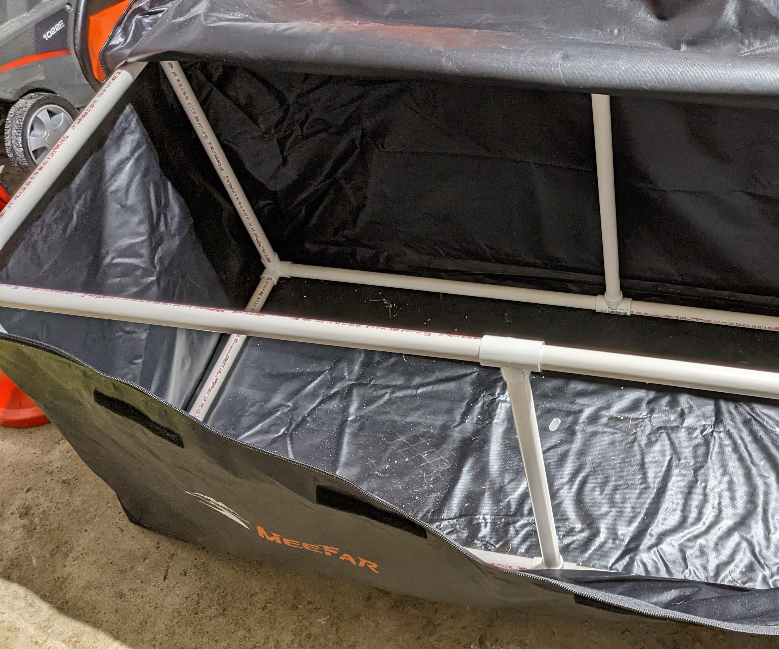 Hitch Cargo Carrier Bag PVC Frame