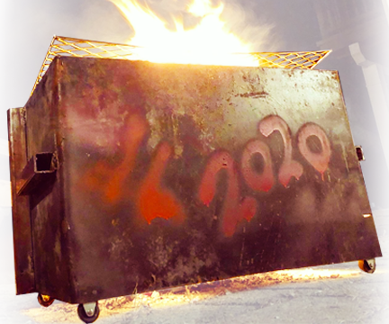 Dumpster Fire Pit (easy Welding Project)