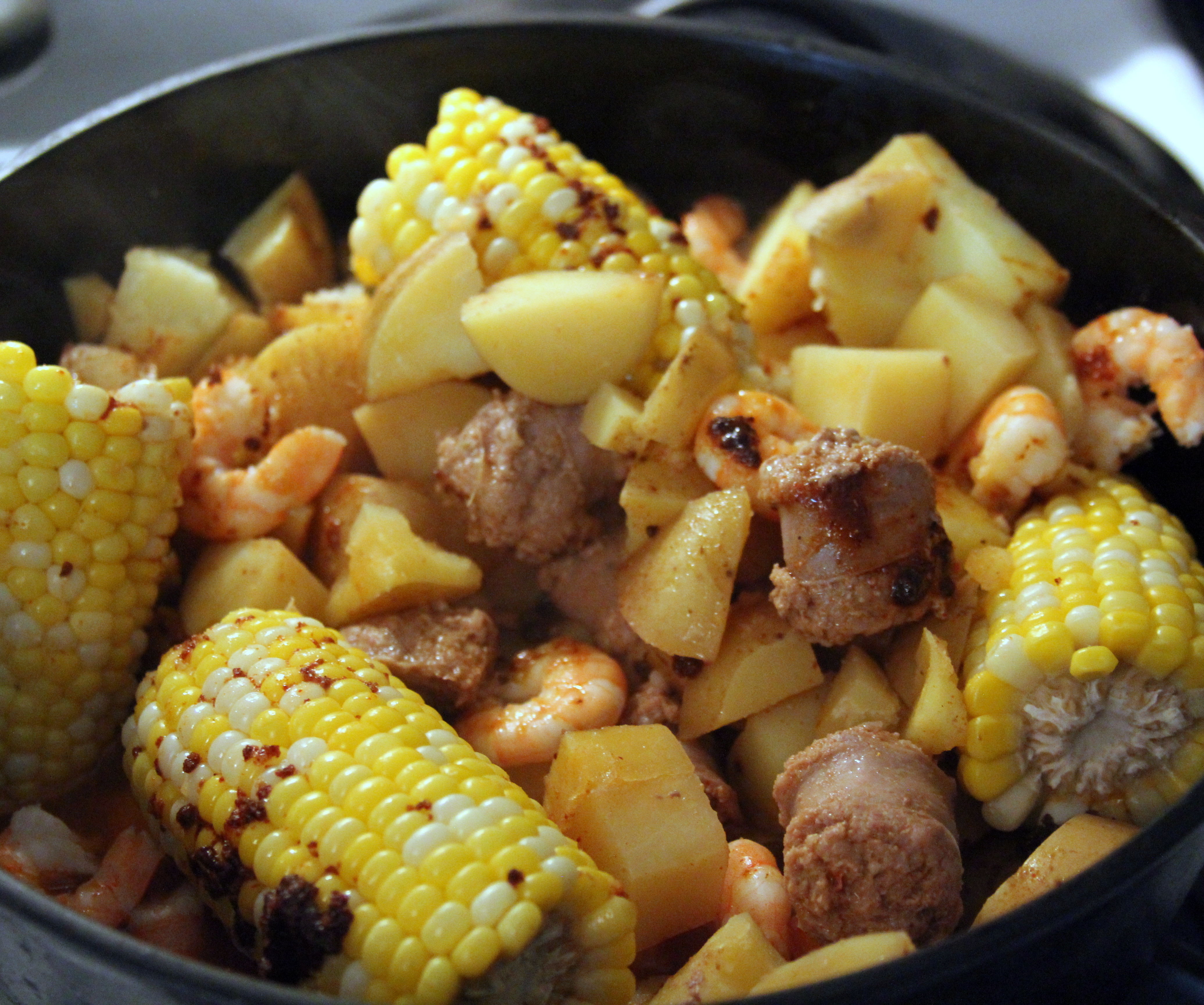 Dutch Oven Low Country Boil