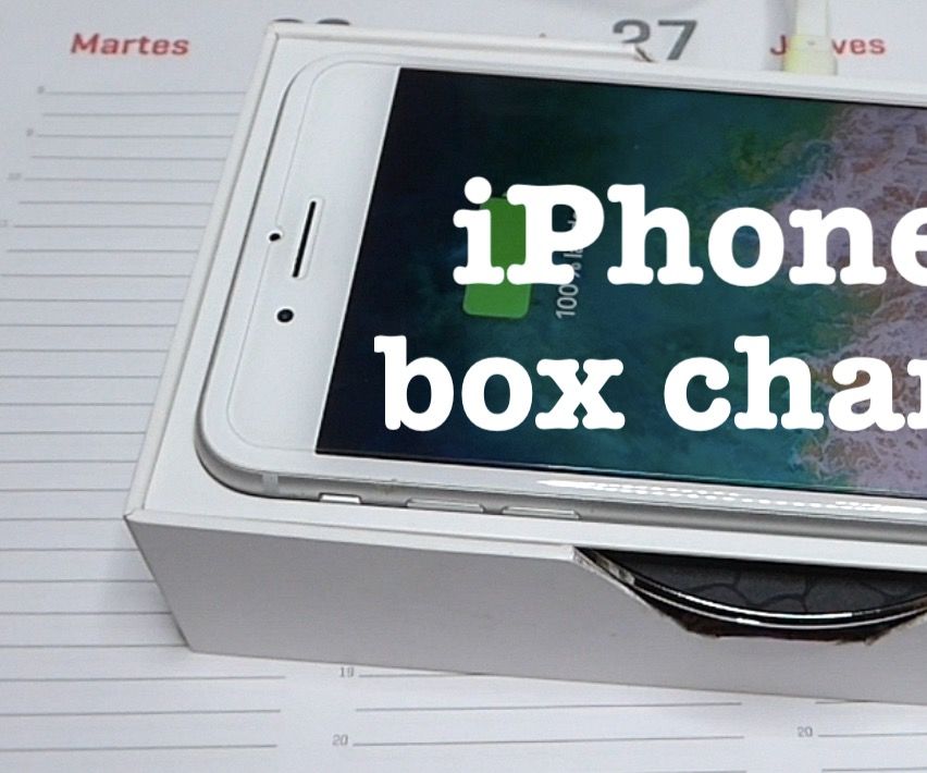 "Charging Box Base" for IPhone 8 Plus