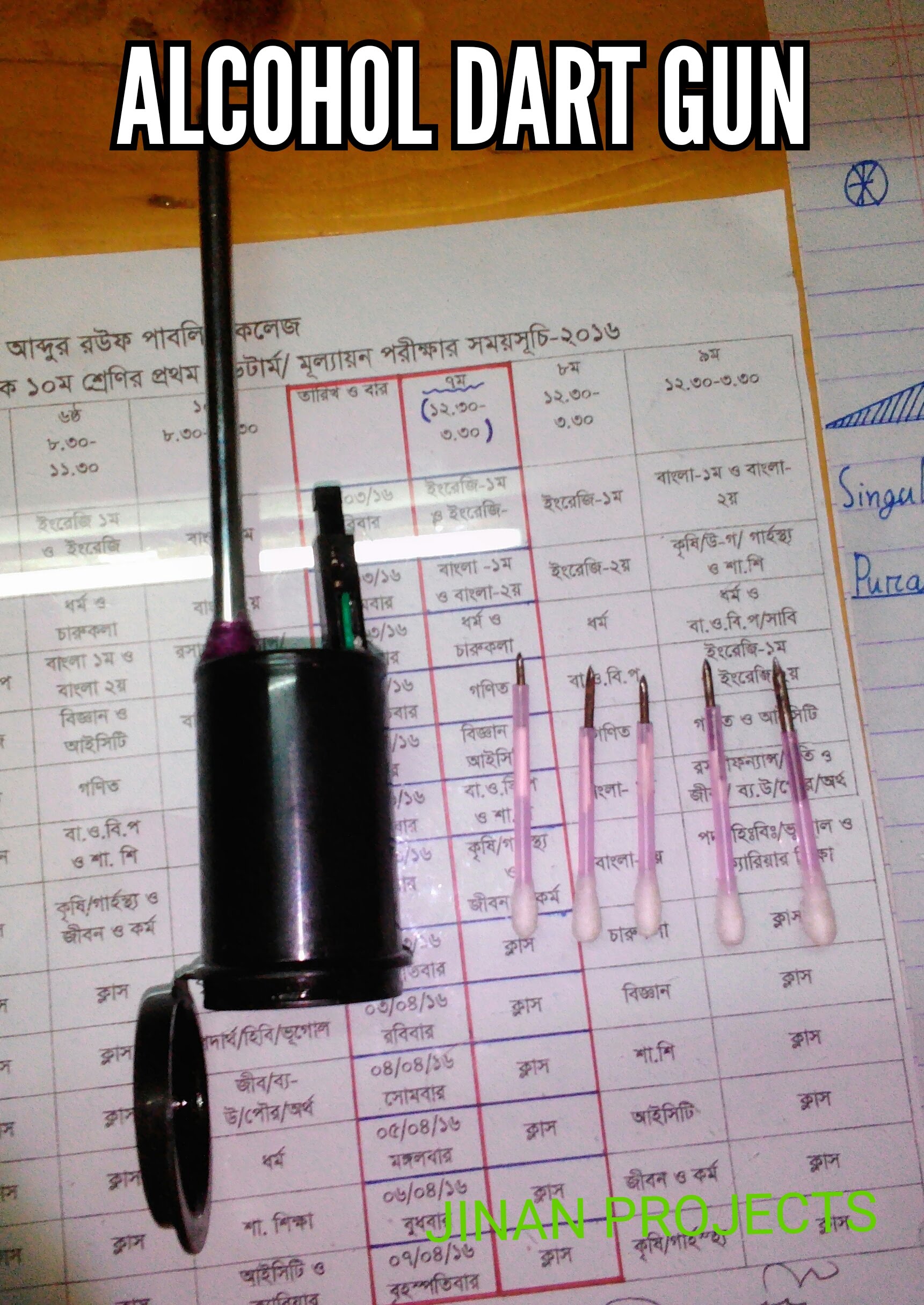 How to Make an Alcohol Gun (DIY WEAPON) 