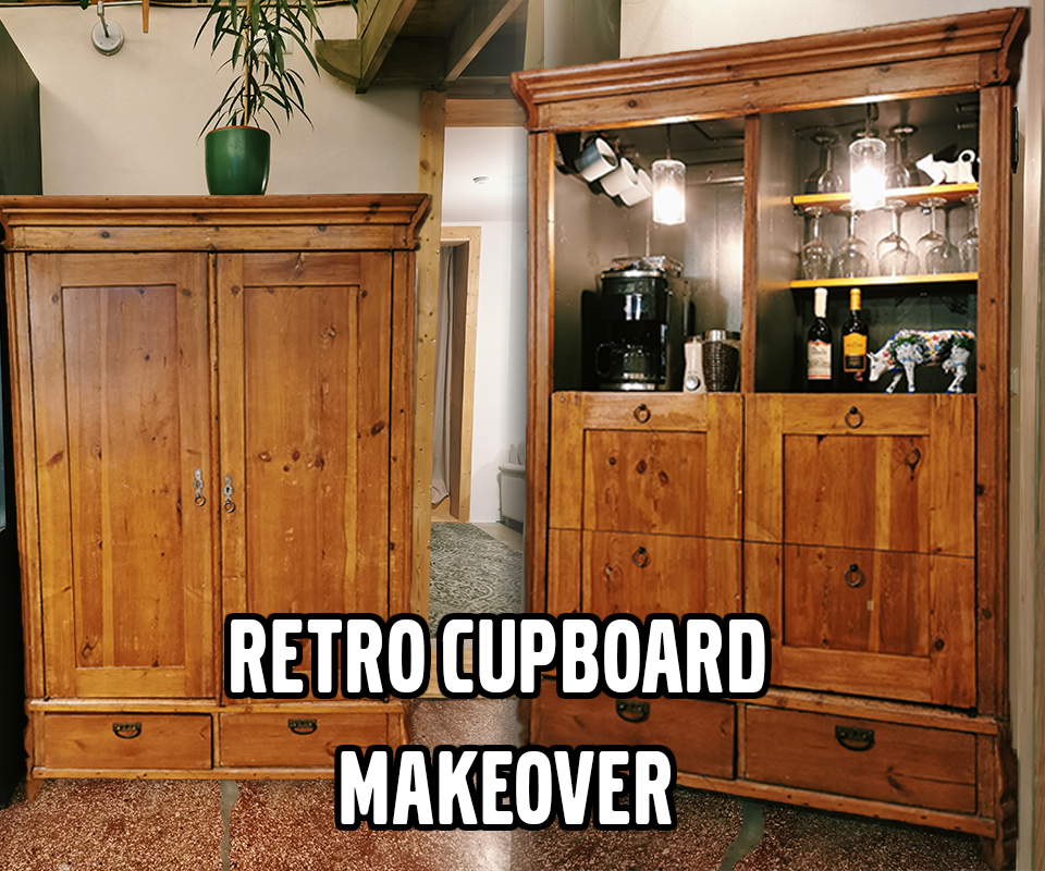 Retro Cupboard Makeover
