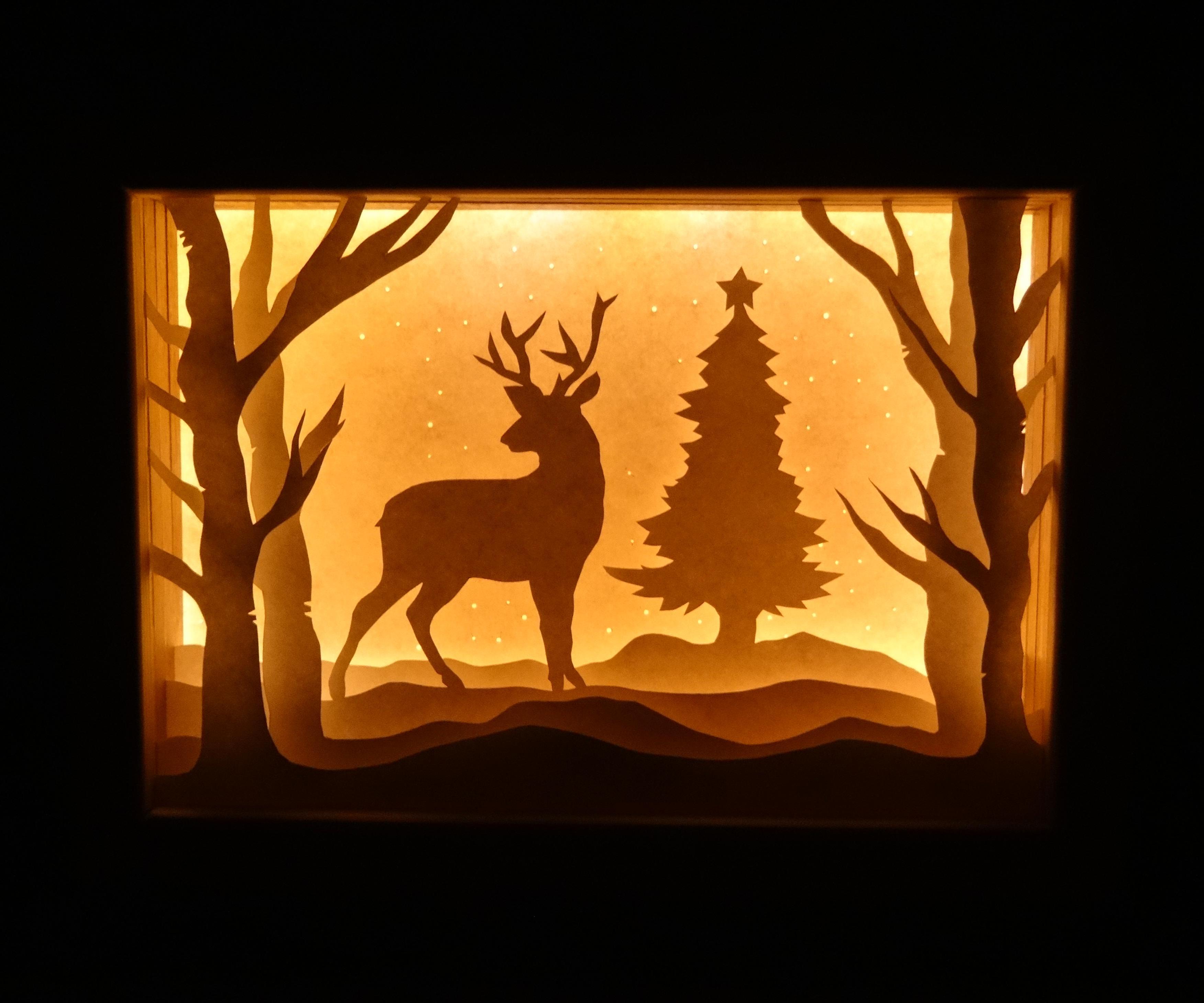 Christmas Shadowbox - Decor Item