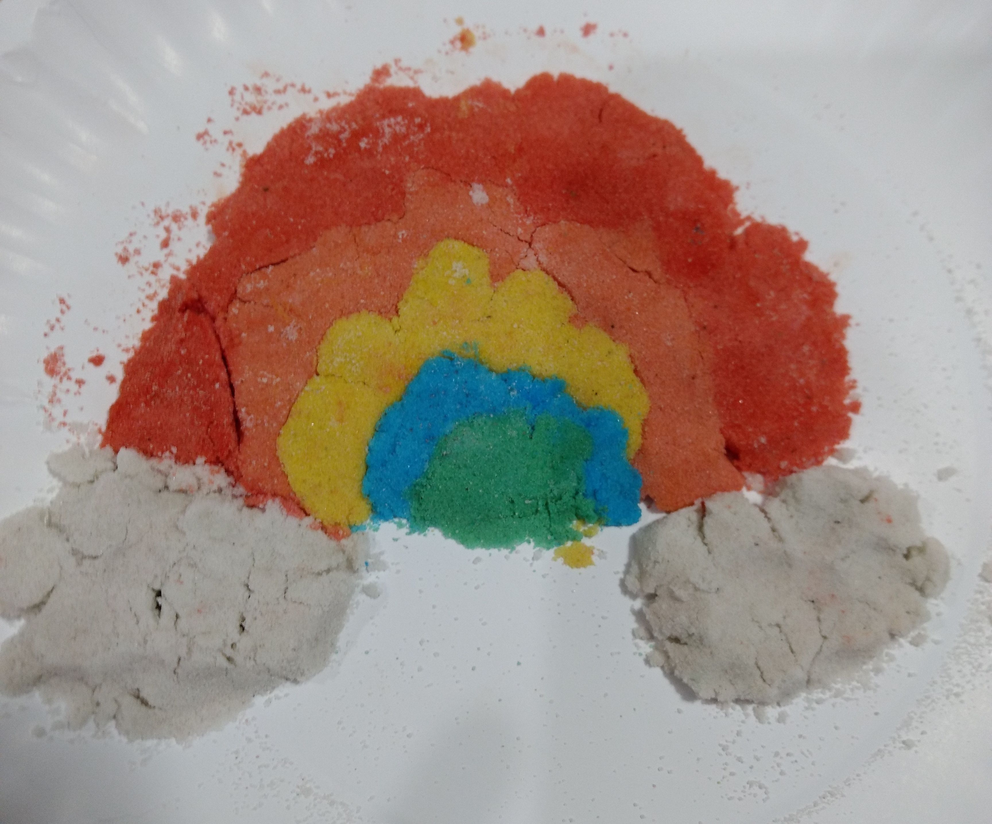 Homemade Kinetic Sand