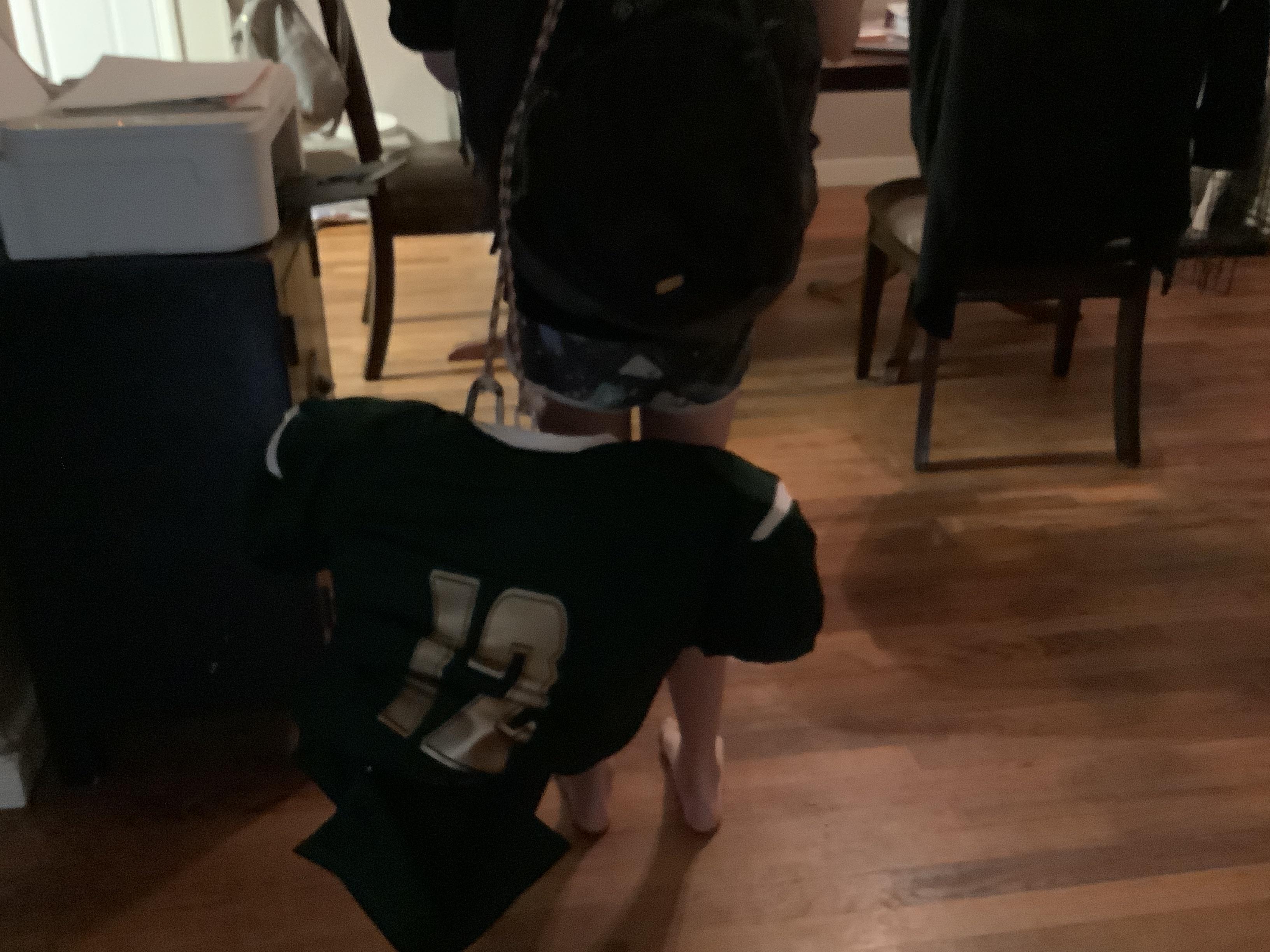 A Football Equipment Holder