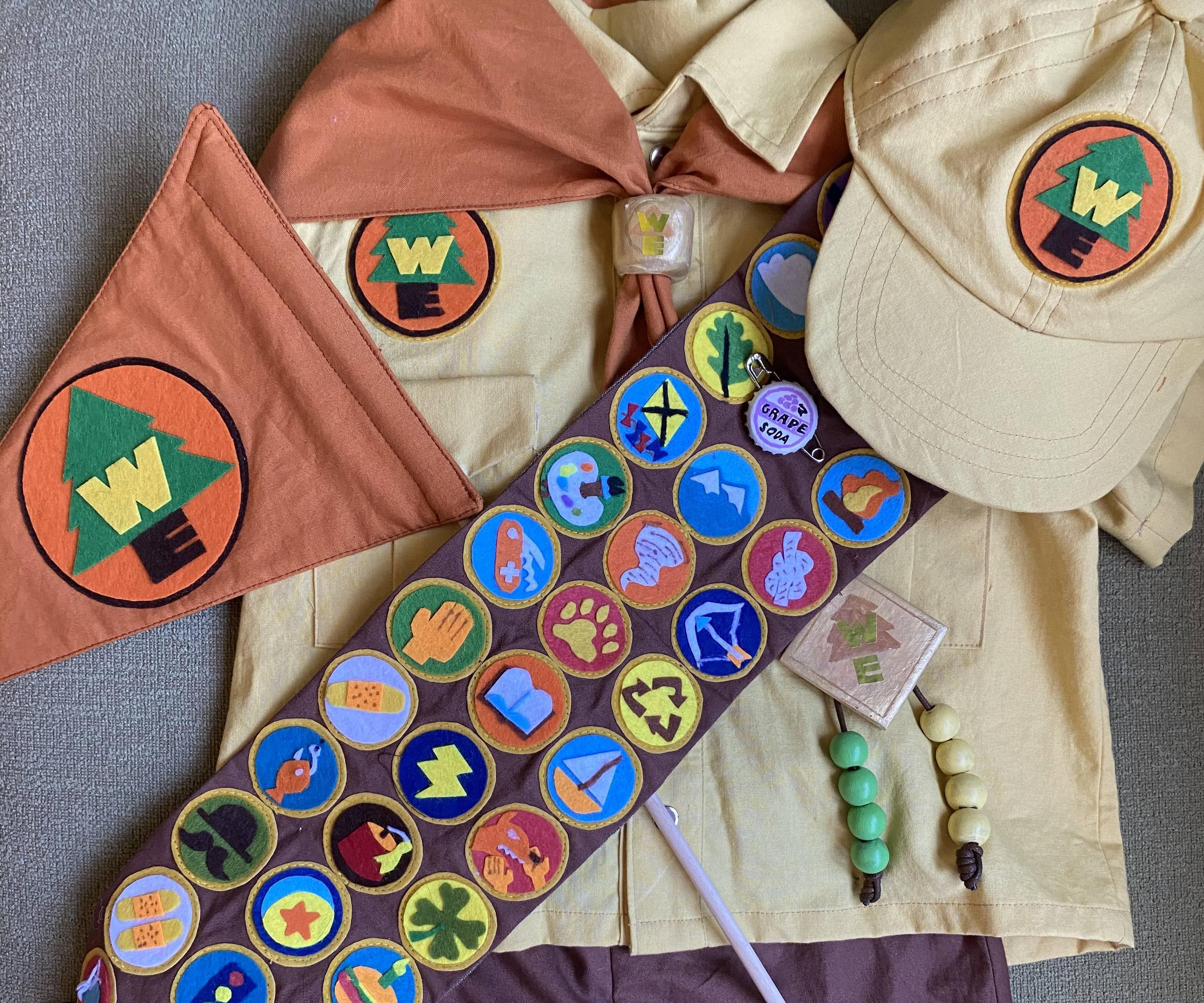 Pixar Up Russell Wilderness Explorer Costume for Child