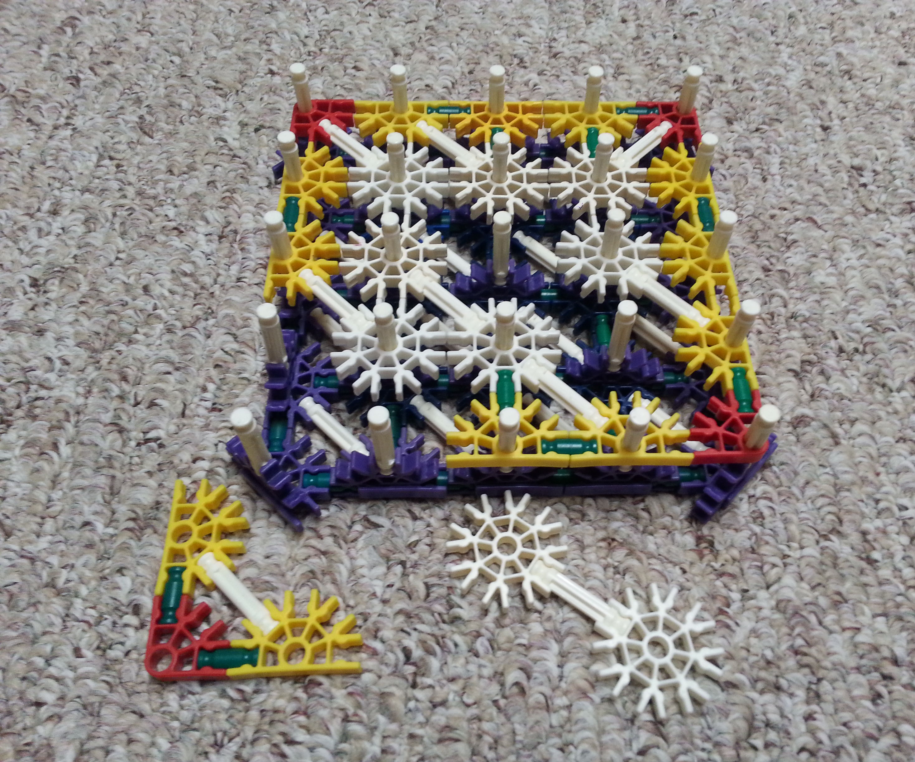 'Squared' Knex Puzzle