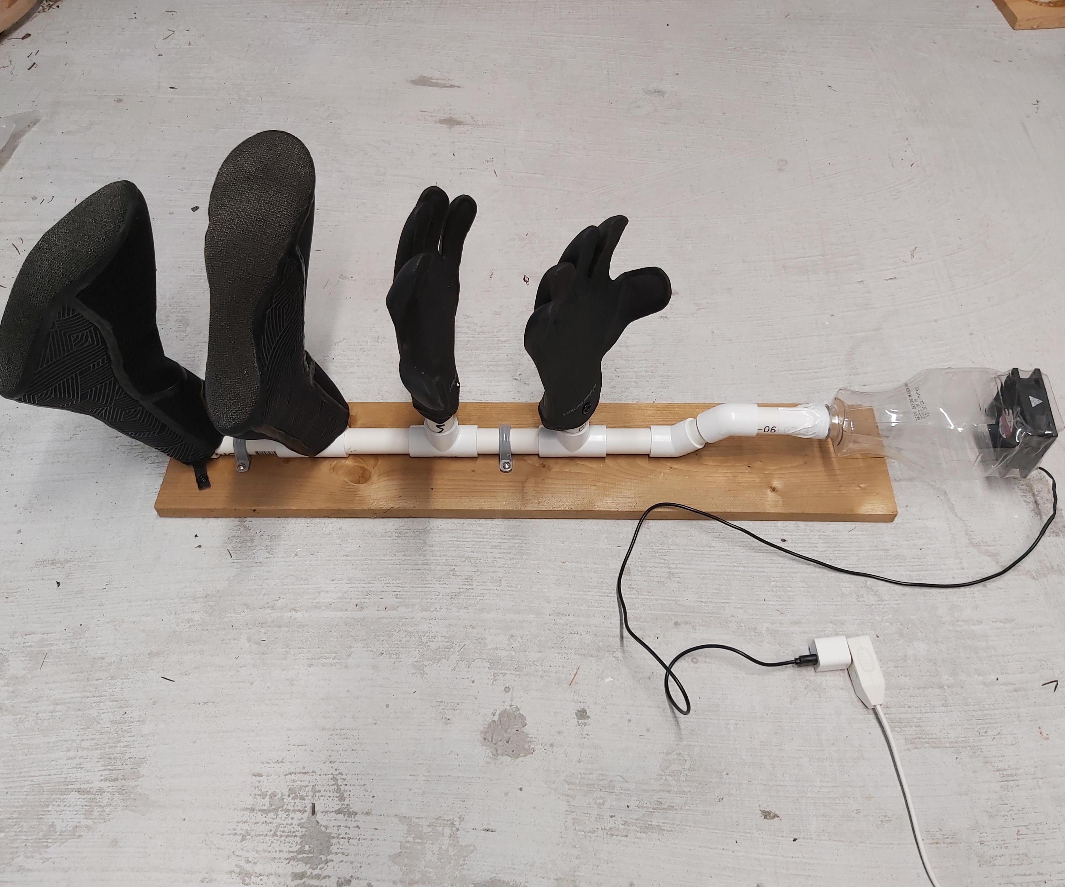 Wet Suit Boots and Gloves Dryer
