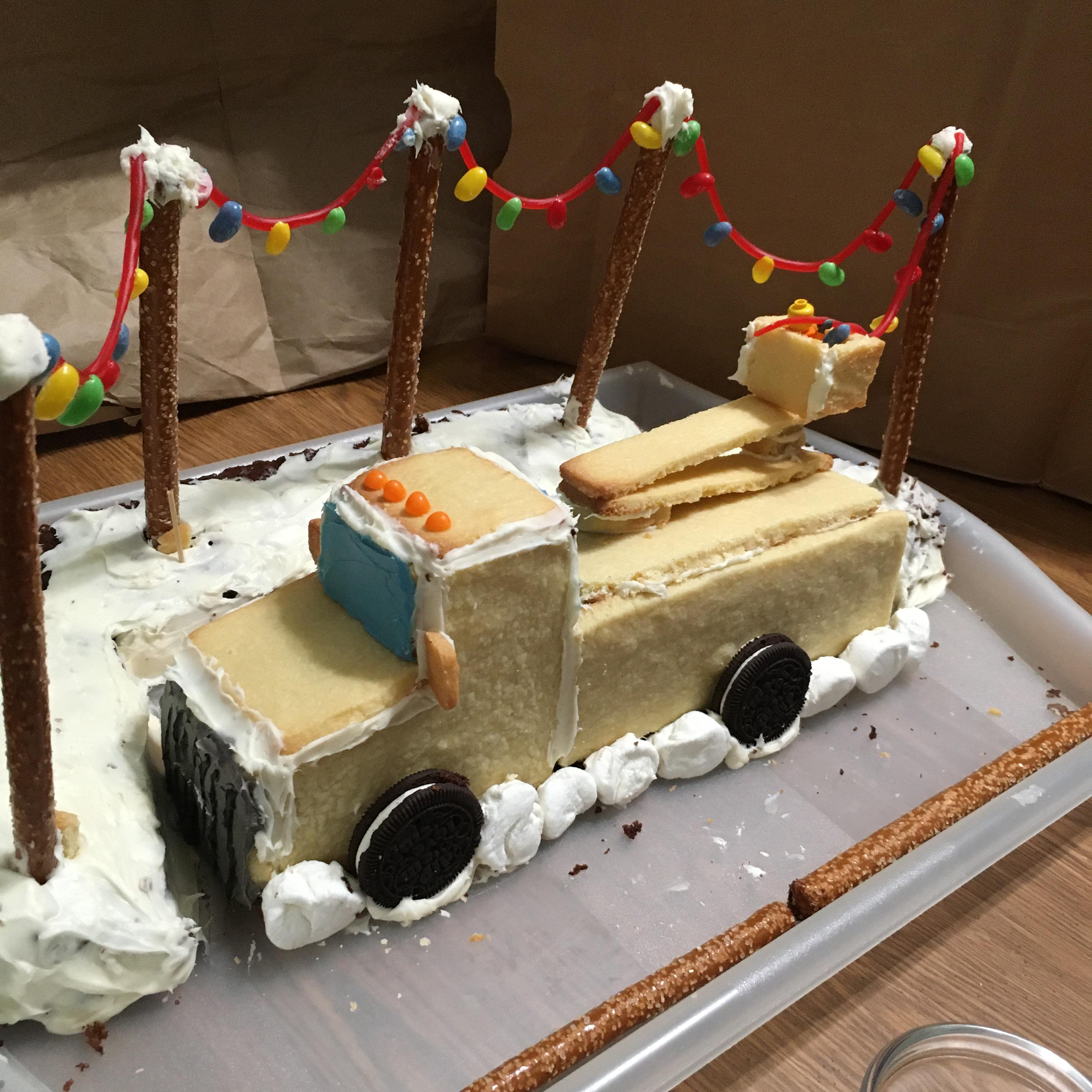 A Festive Cookie Utility Truck