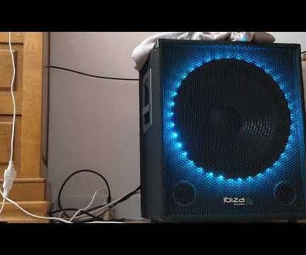 7-mode Bass-reactive RGB Subwoofer LED's