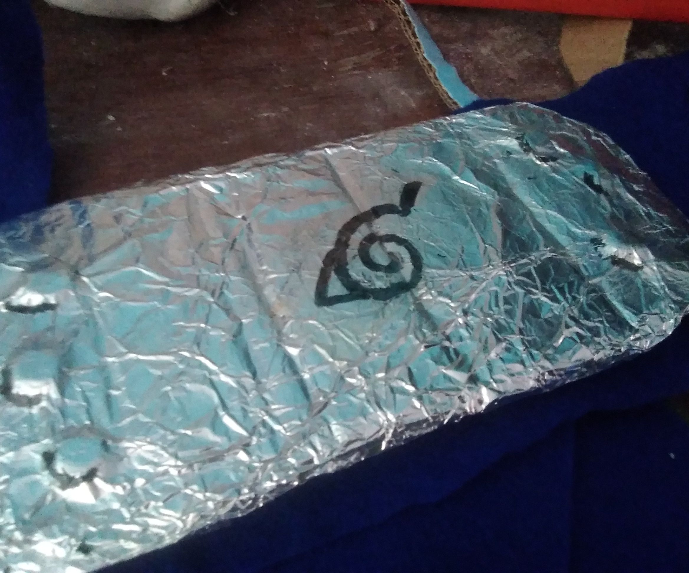 How to Make a Naruto Headband Out of Household Items
