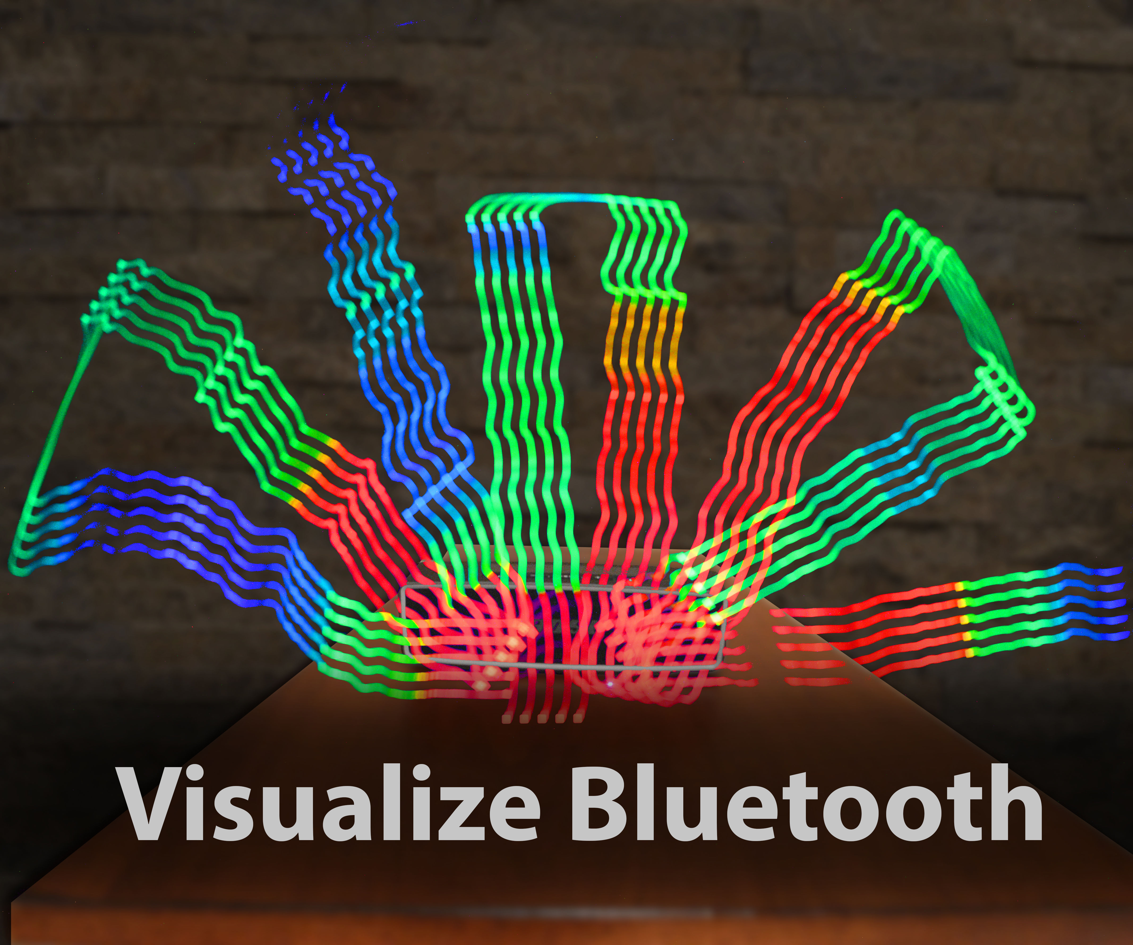 Visualize Bluetooth in a Long Exposure Photo