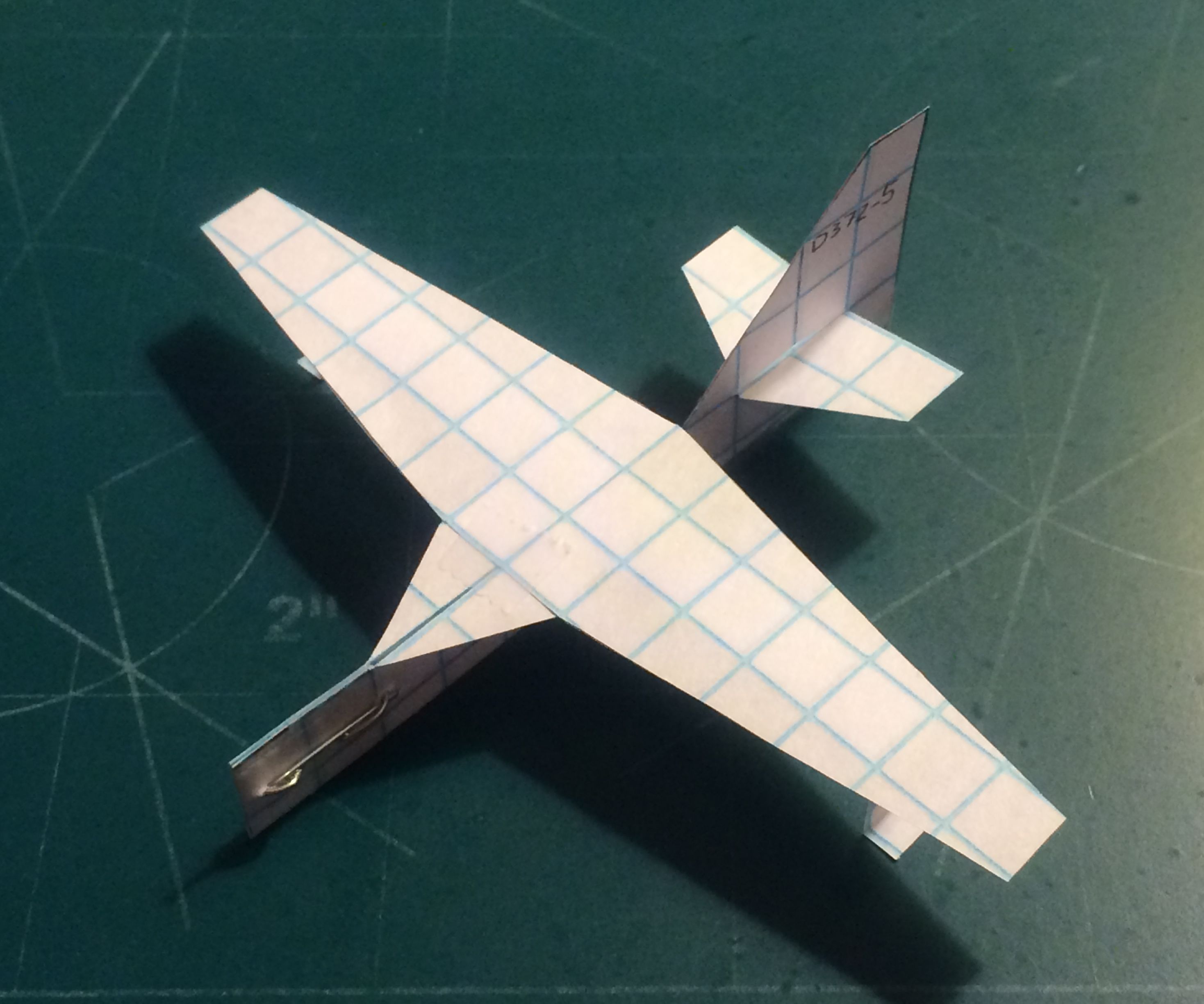 How To Make The UltraTrekker Paper Airplane
