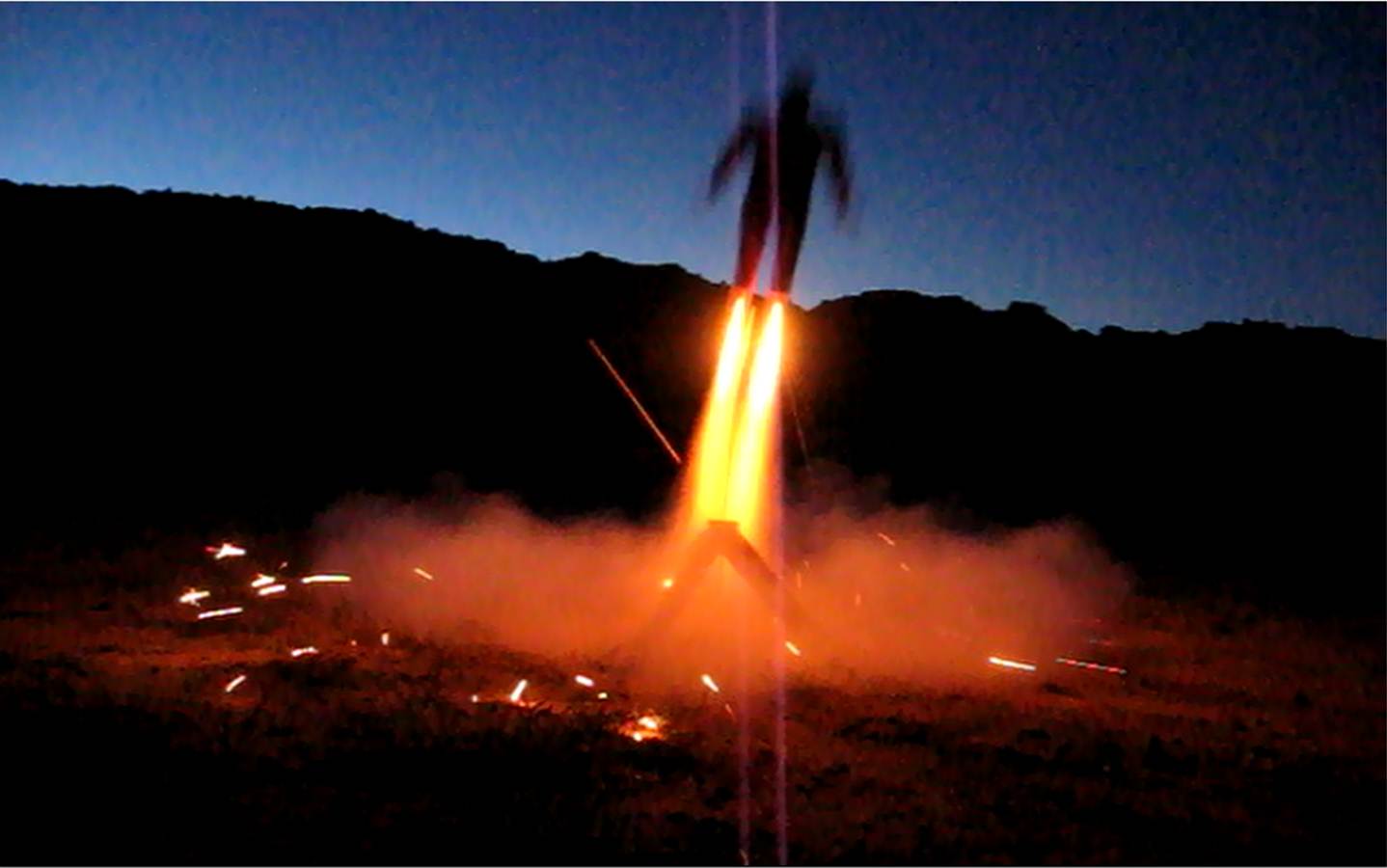 Iron Man Model Rocket