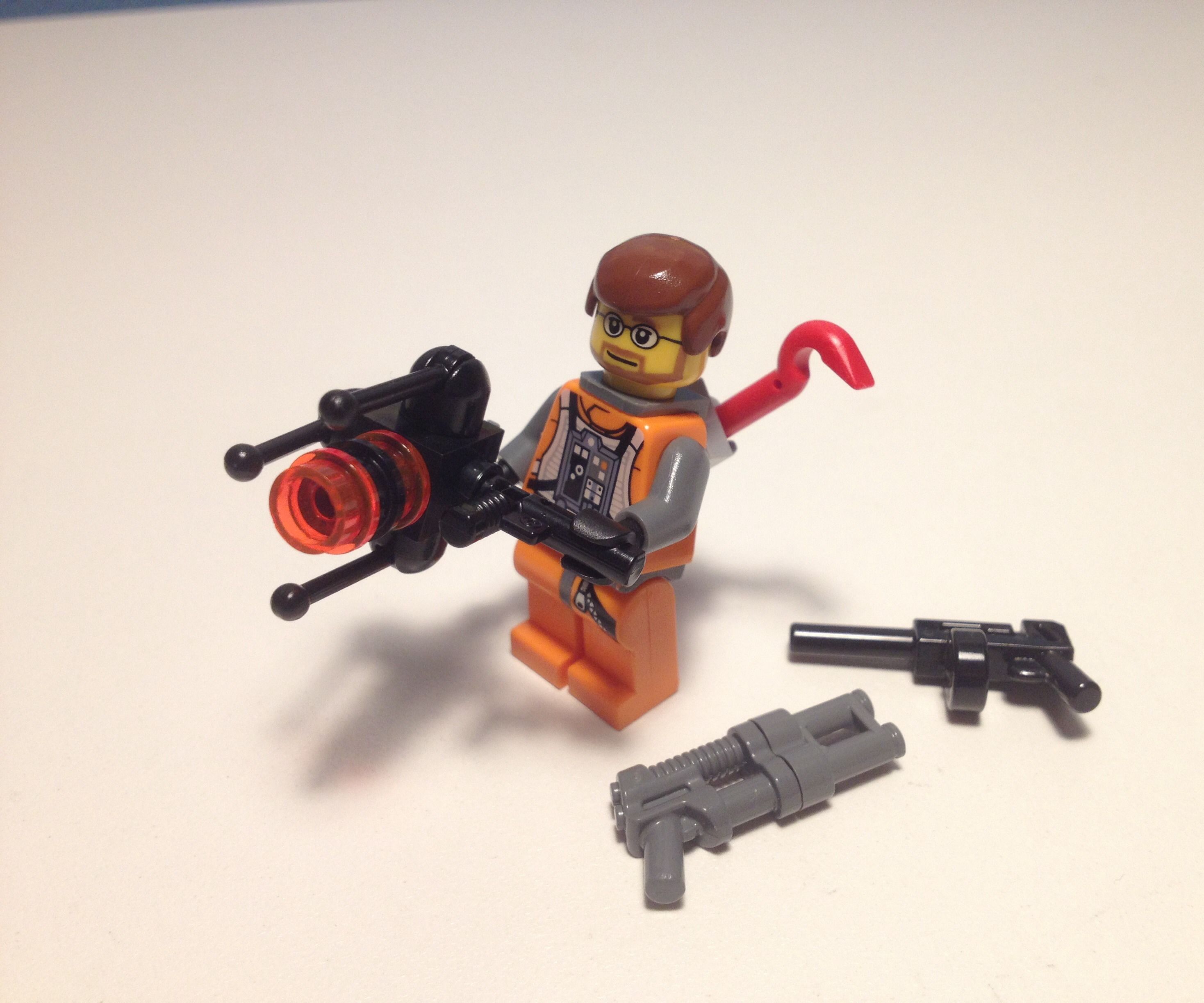 Lego Gravity Gun With Dr. Freeman