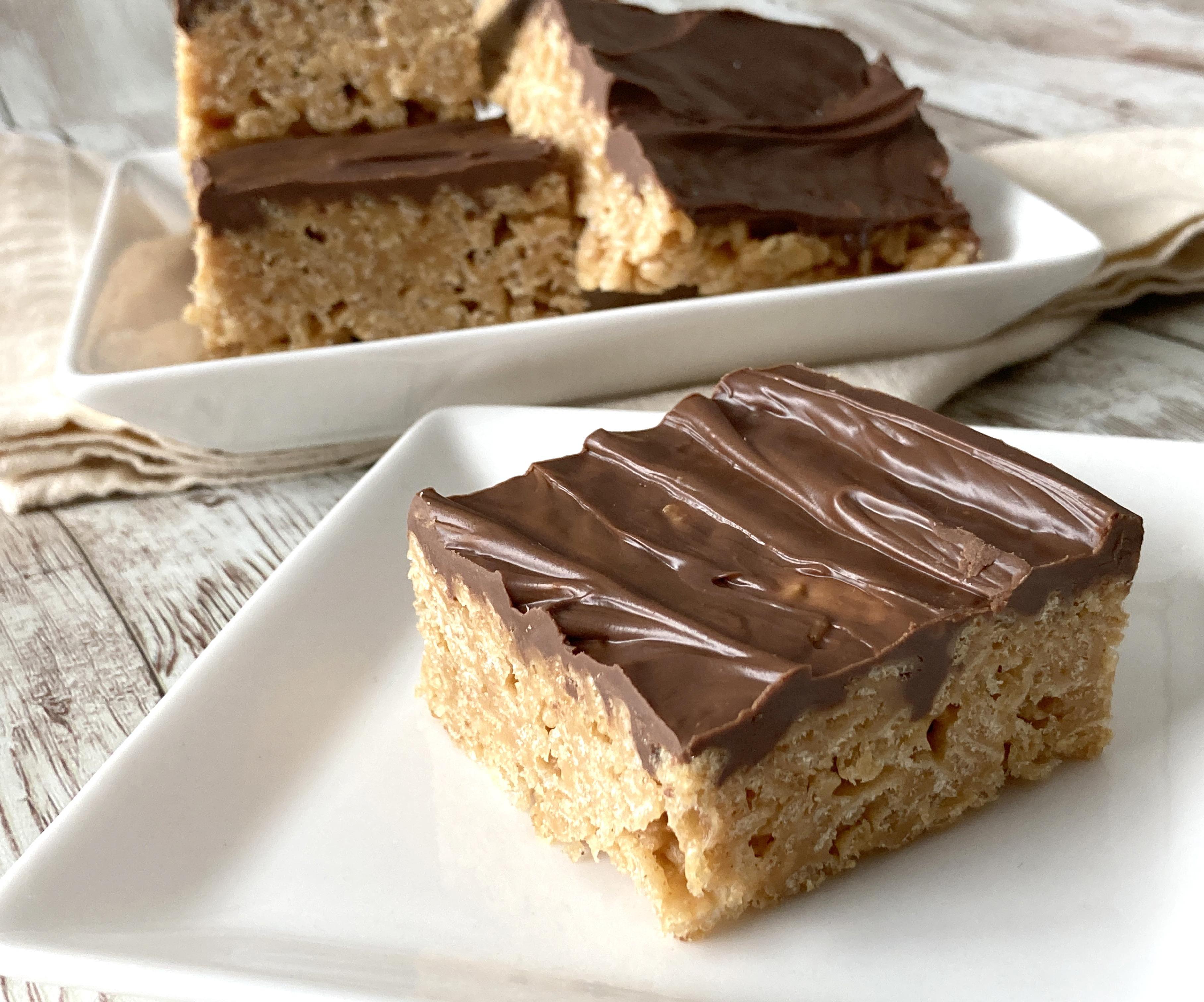 Peanut Butter Rice Krispies Bars
