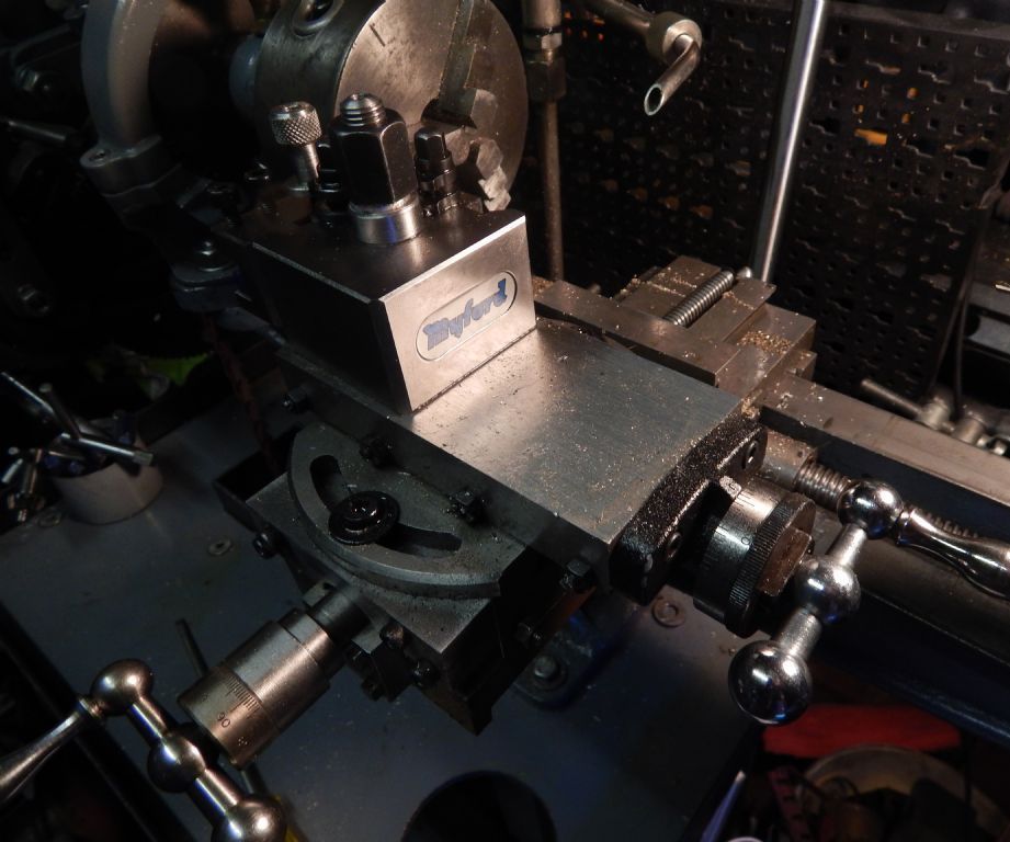 Converting Myford Cross Slide to a Drumond Lathe.