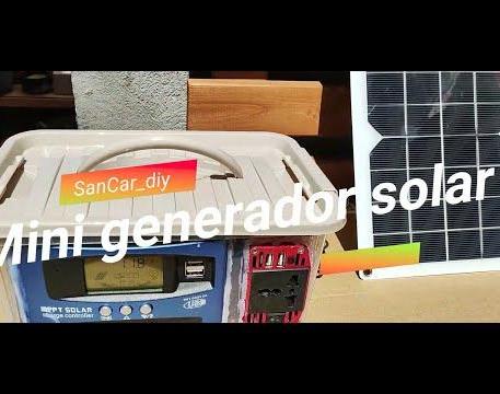 Mini Solar Generator