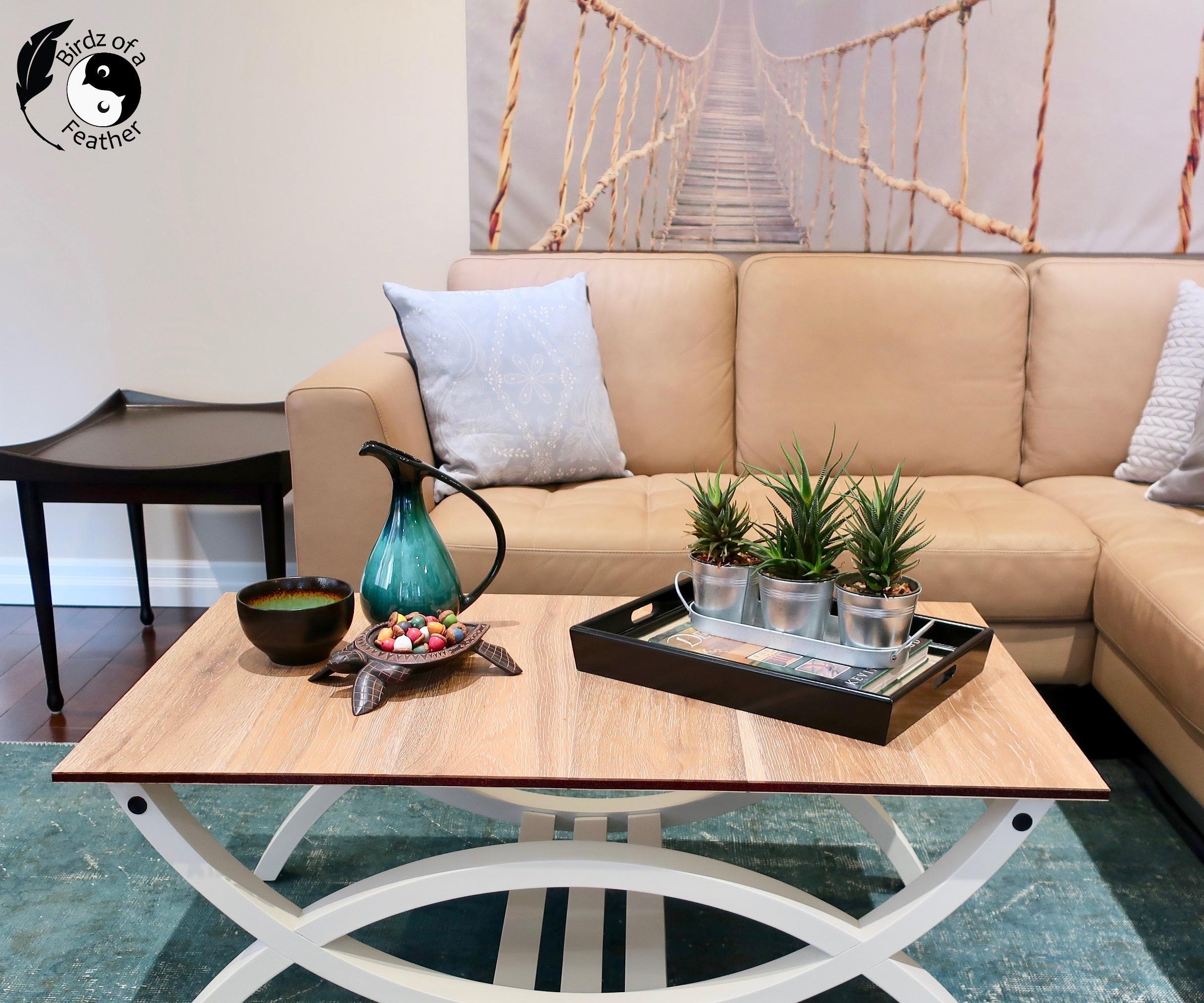 How to Turn Scrap Wood Flooring Into a Coffee Table