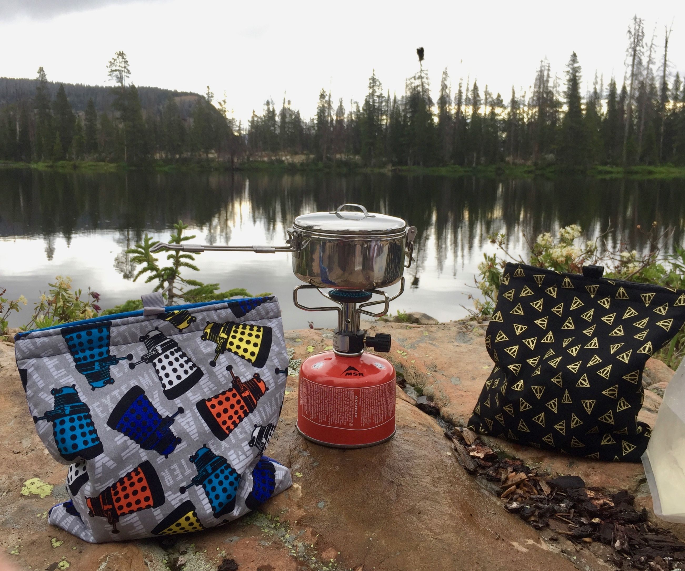 Backpacker’s Camp Meal “Cozy” and Drink Cooler