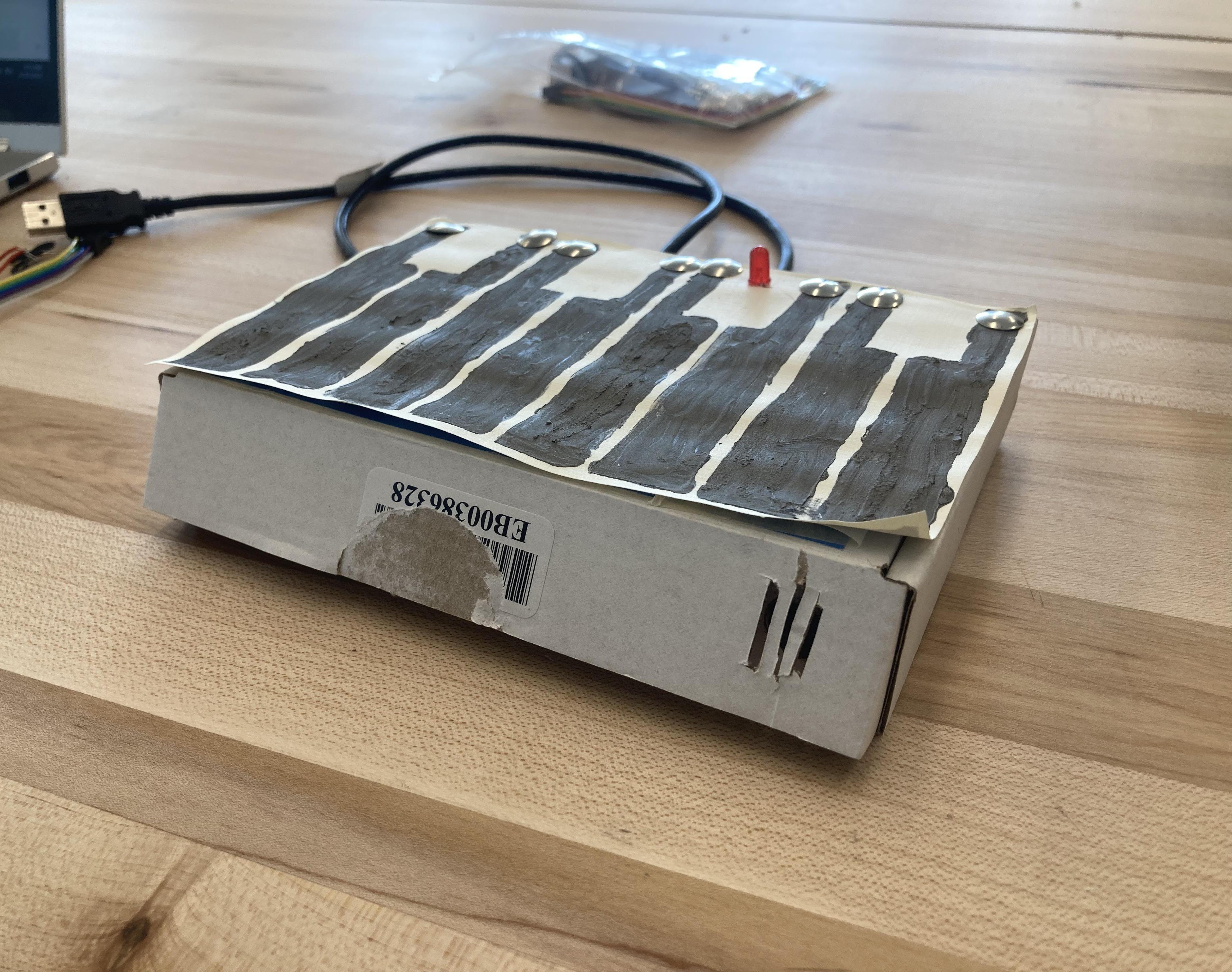 Conductive Paint Piano