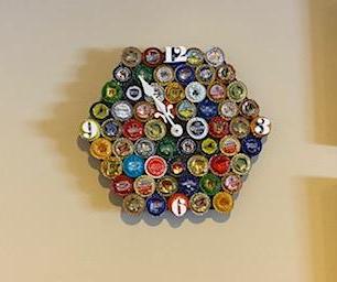 Beer Cap Clock