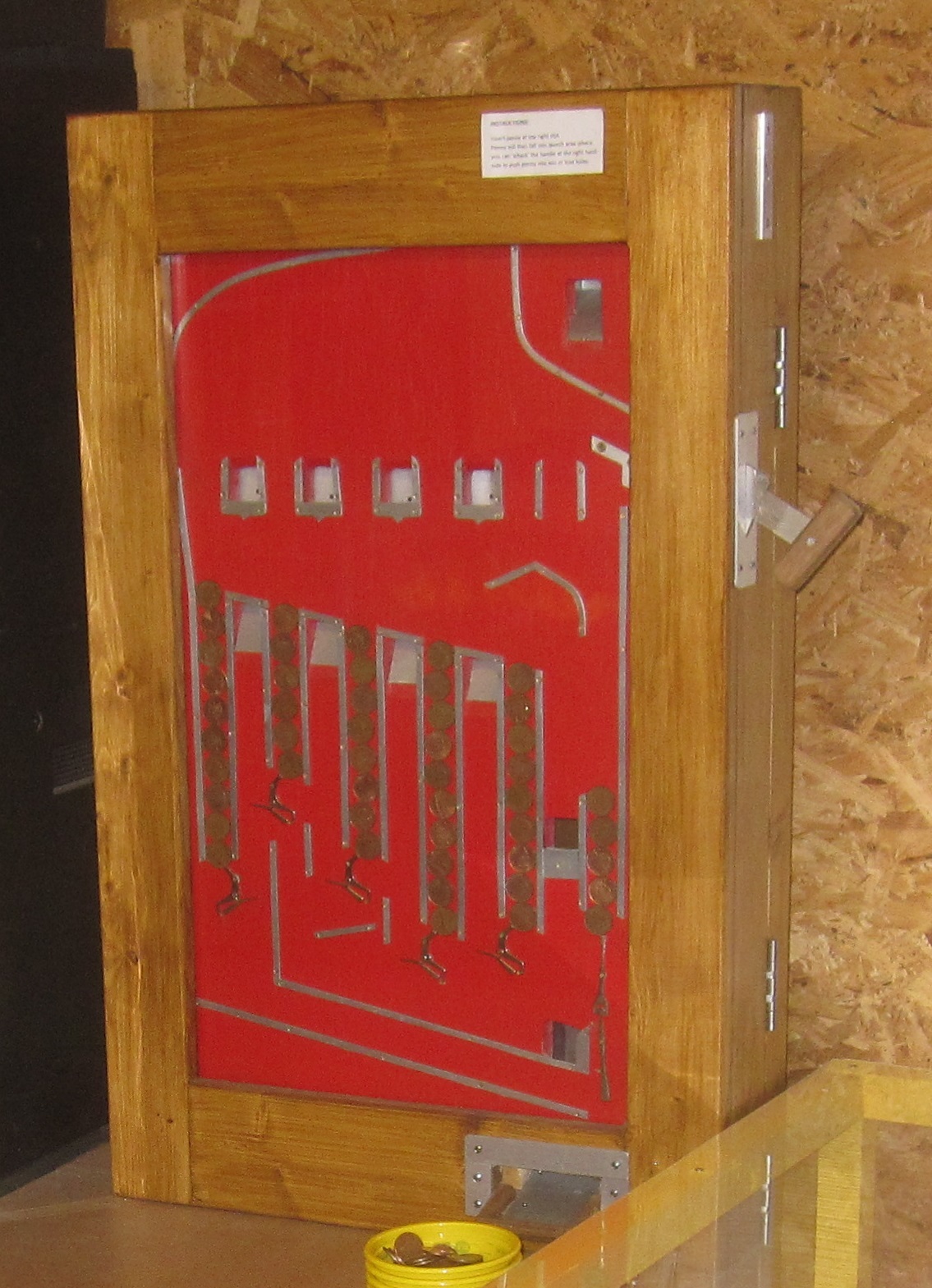 Reproduction of Bell Fruit Manufacturing Co Ltd Cascade Penny Slot Machine