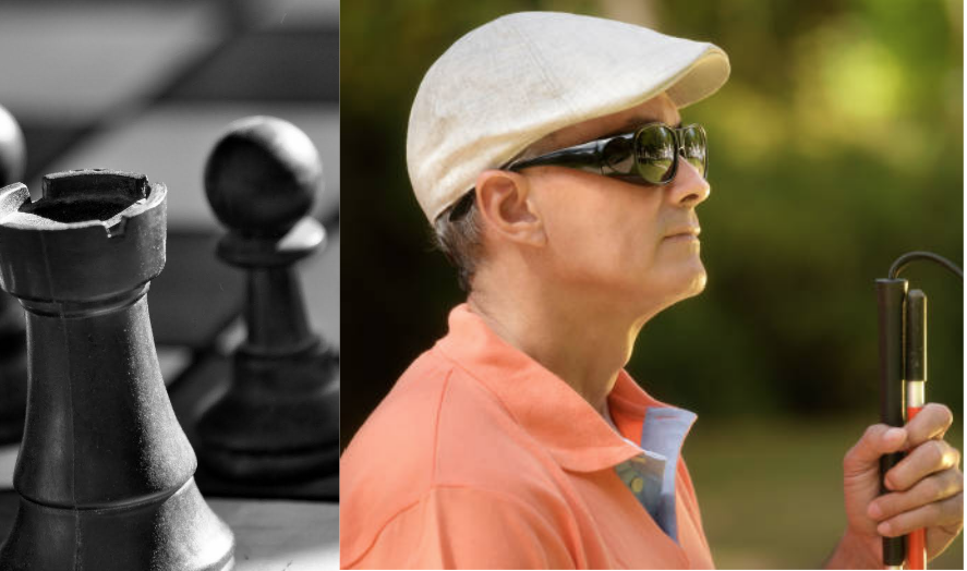 Chess Set for Blind People