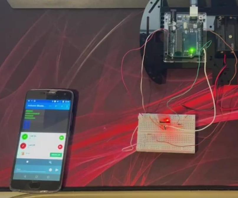 Ligar E Desligar Um LED Com O Módulo Bluetooth