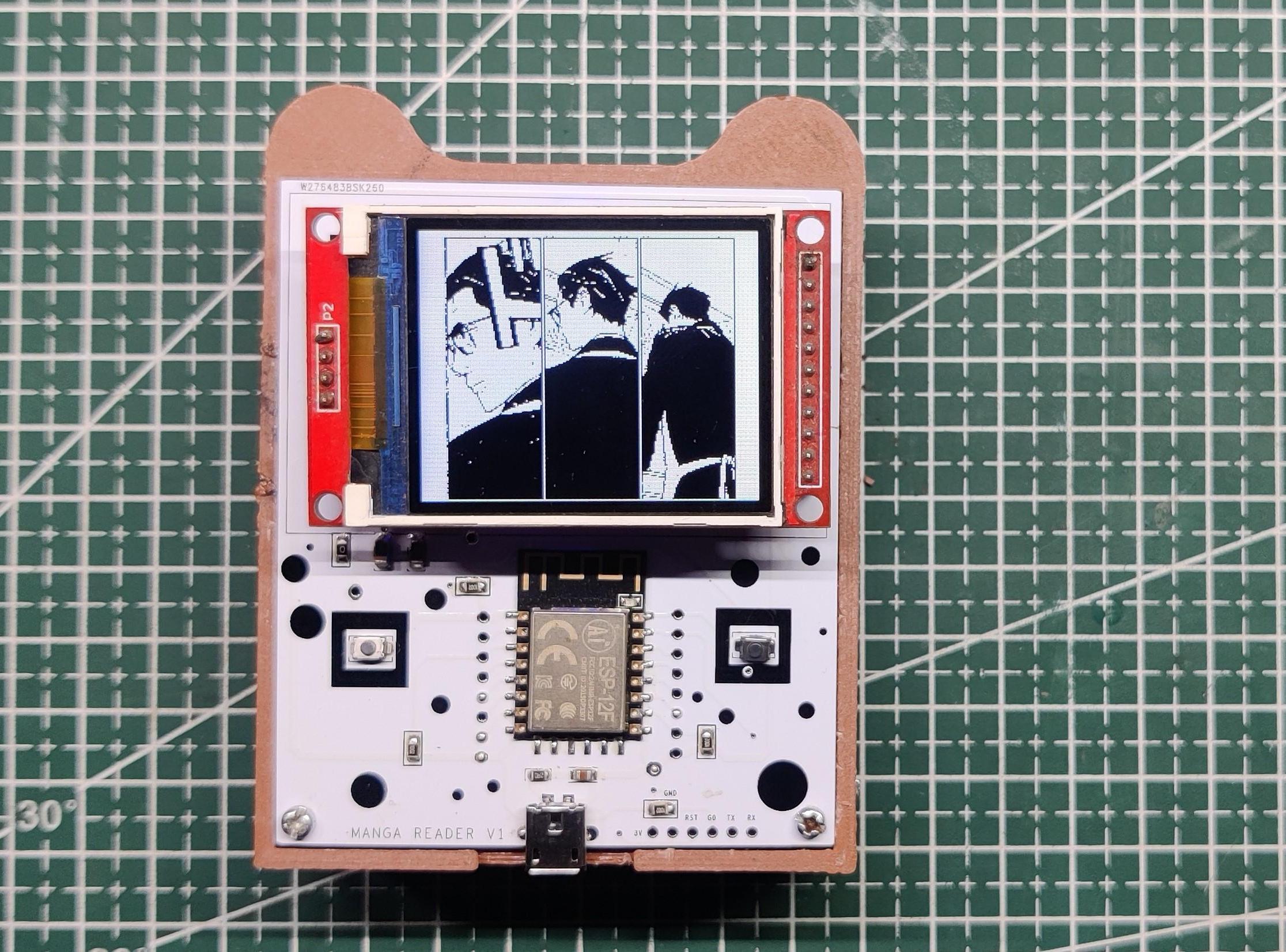 Manga Reader ESP8266