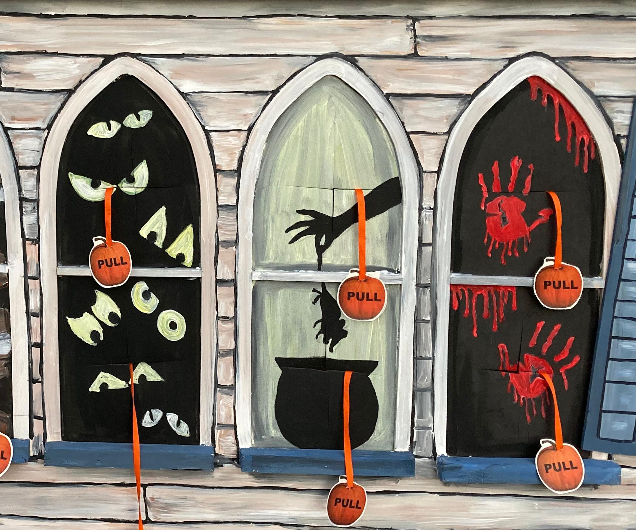 Covid Safe Haunted House Treat Dispenser