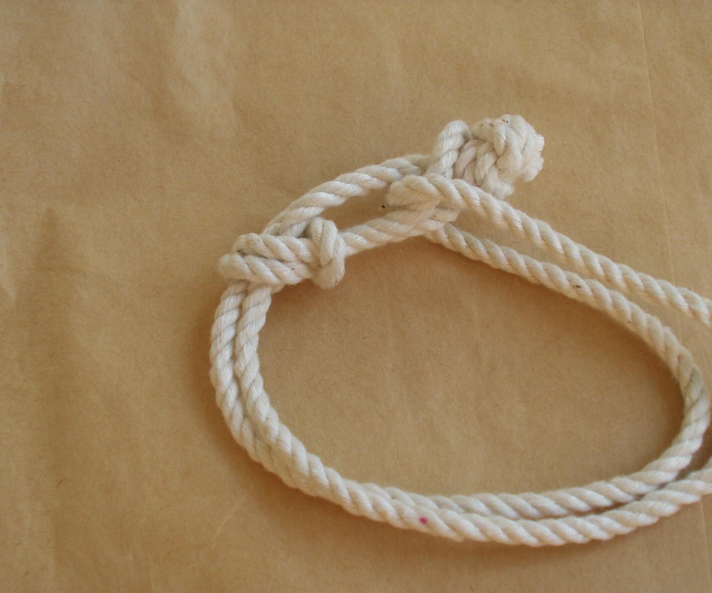 Single Bowline on the Bight* Soft Carabiner