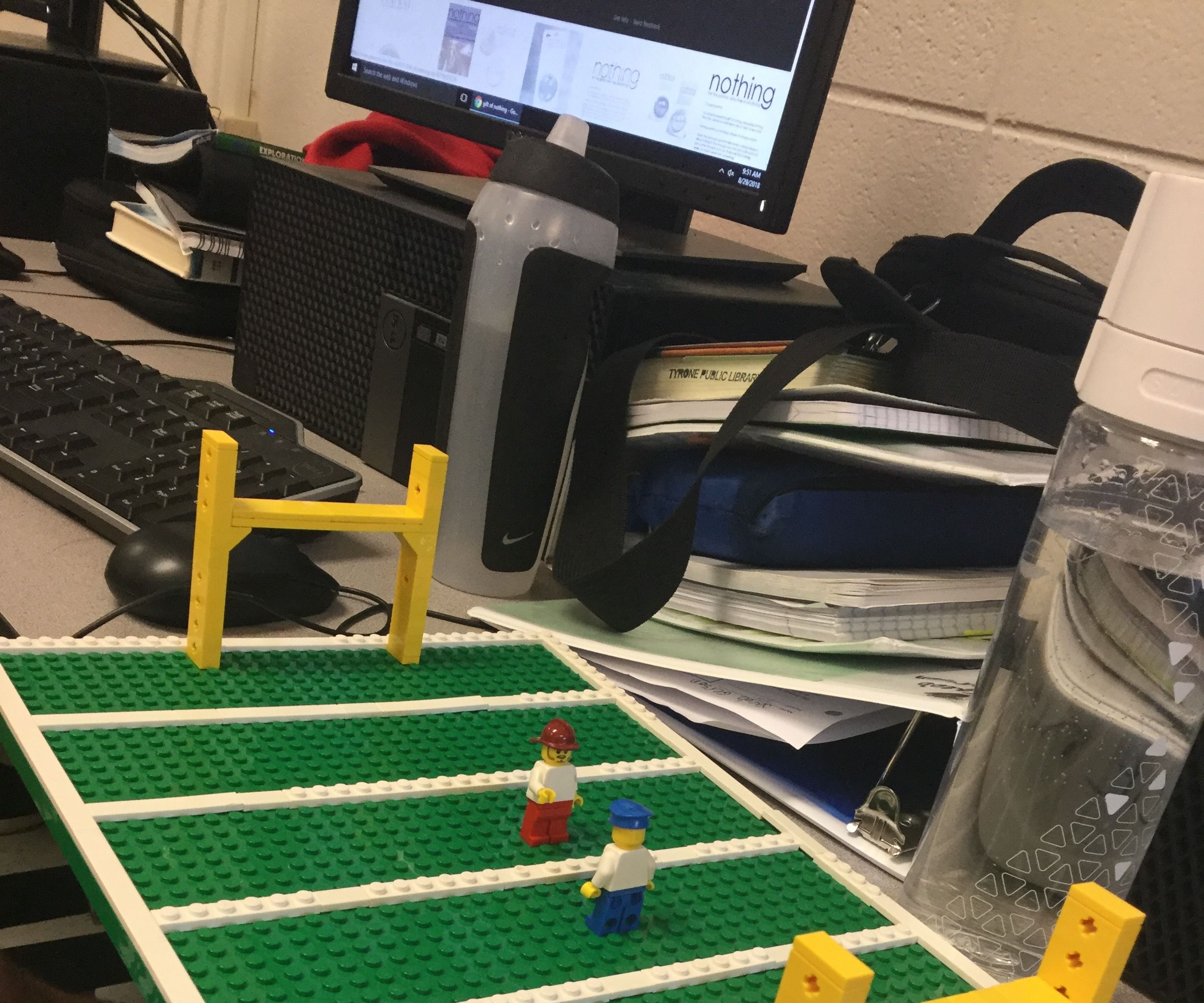 How to Make a Lego Football Field