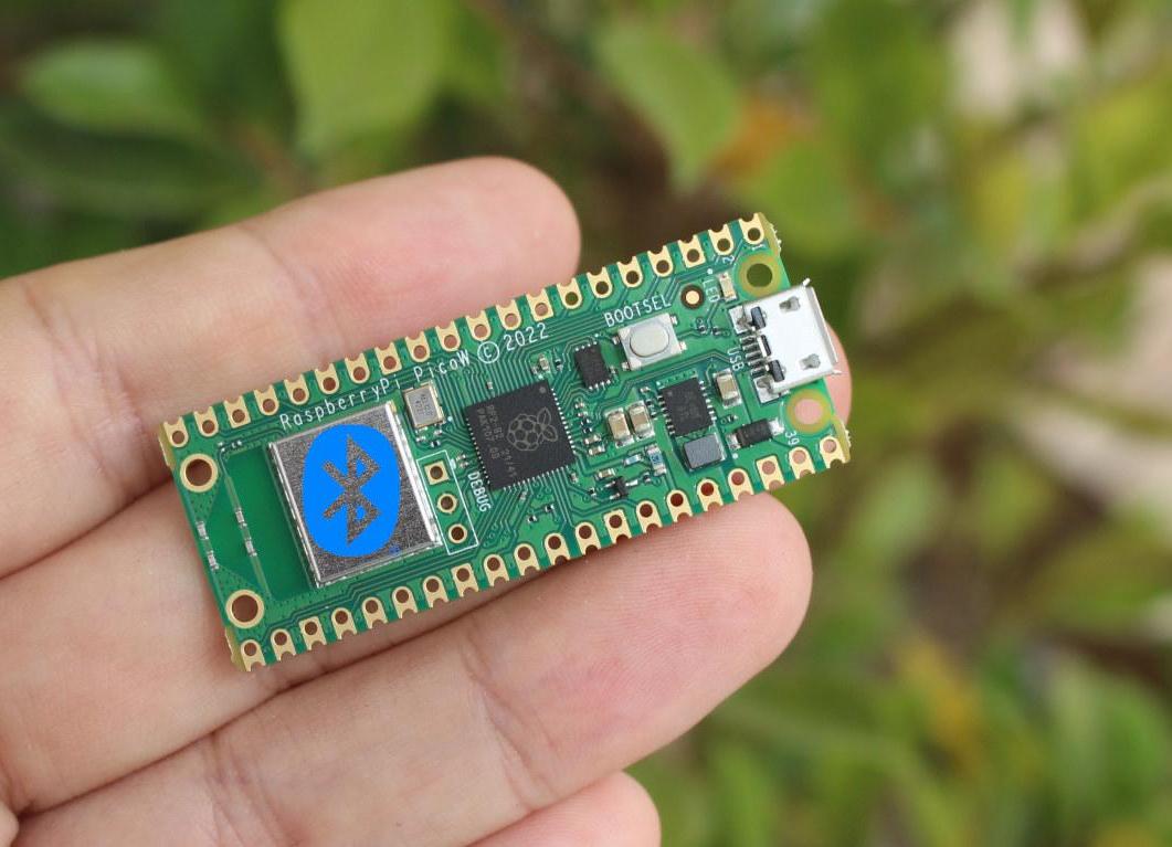 Wireless Bluetooth Keyboard, Using Raspberry Pi Pico W