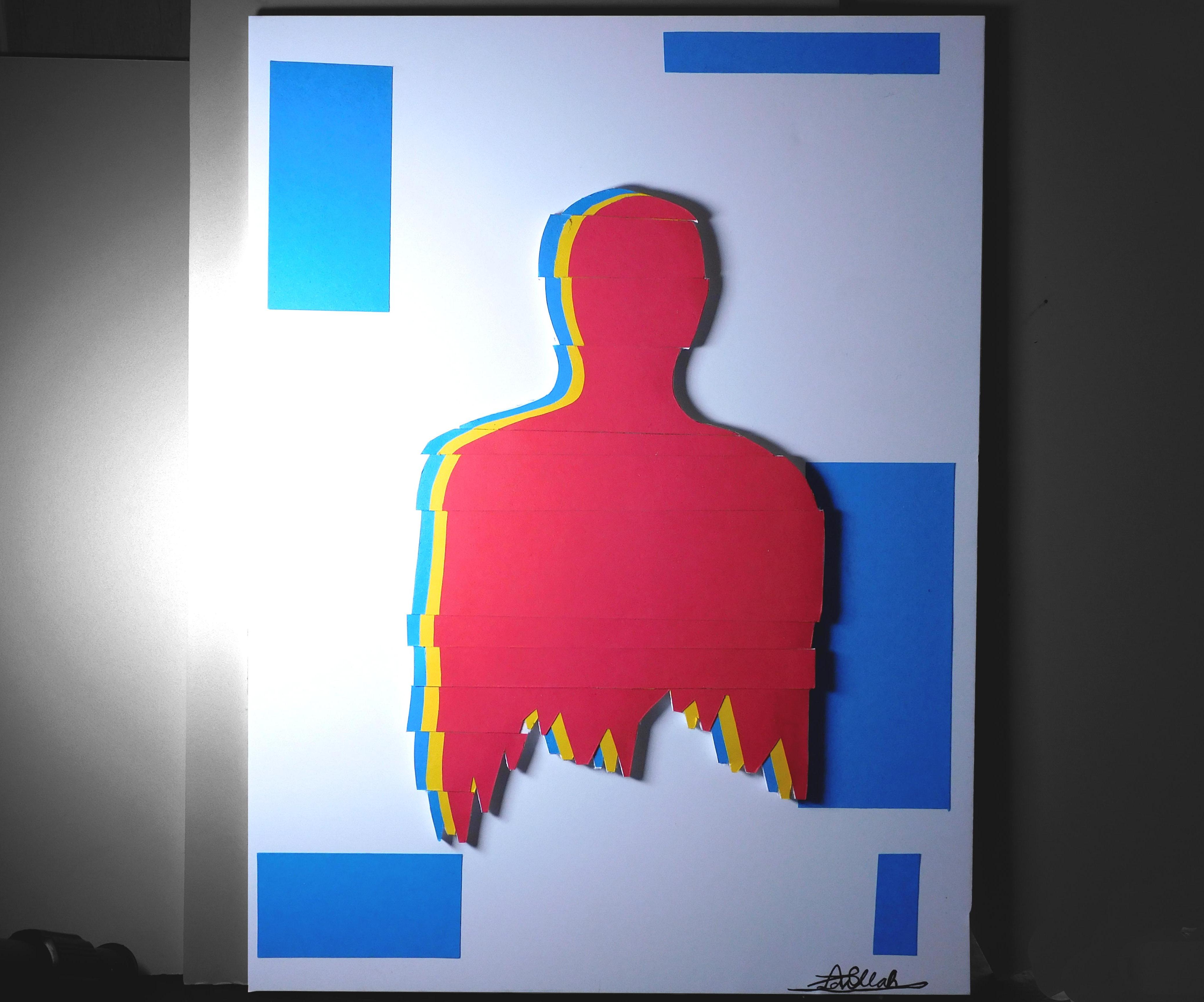 How to Make a Colorfull, Block-Glitch Poster 