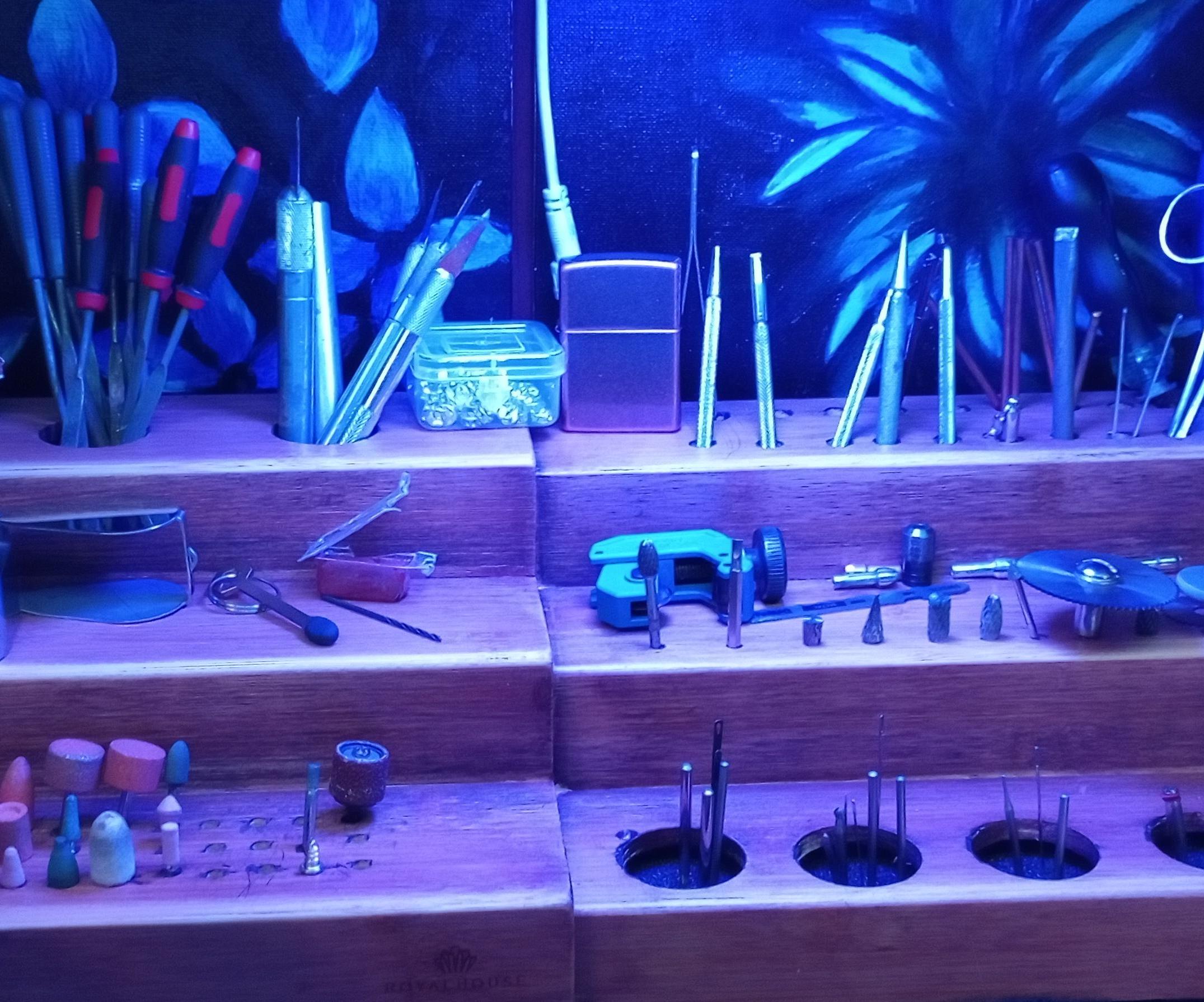 Rotary Tool Accessories Stand