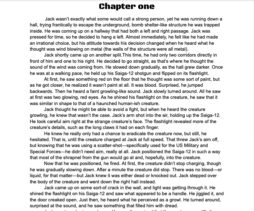 Writing Stories, Novels, and Books (for first-time writers)