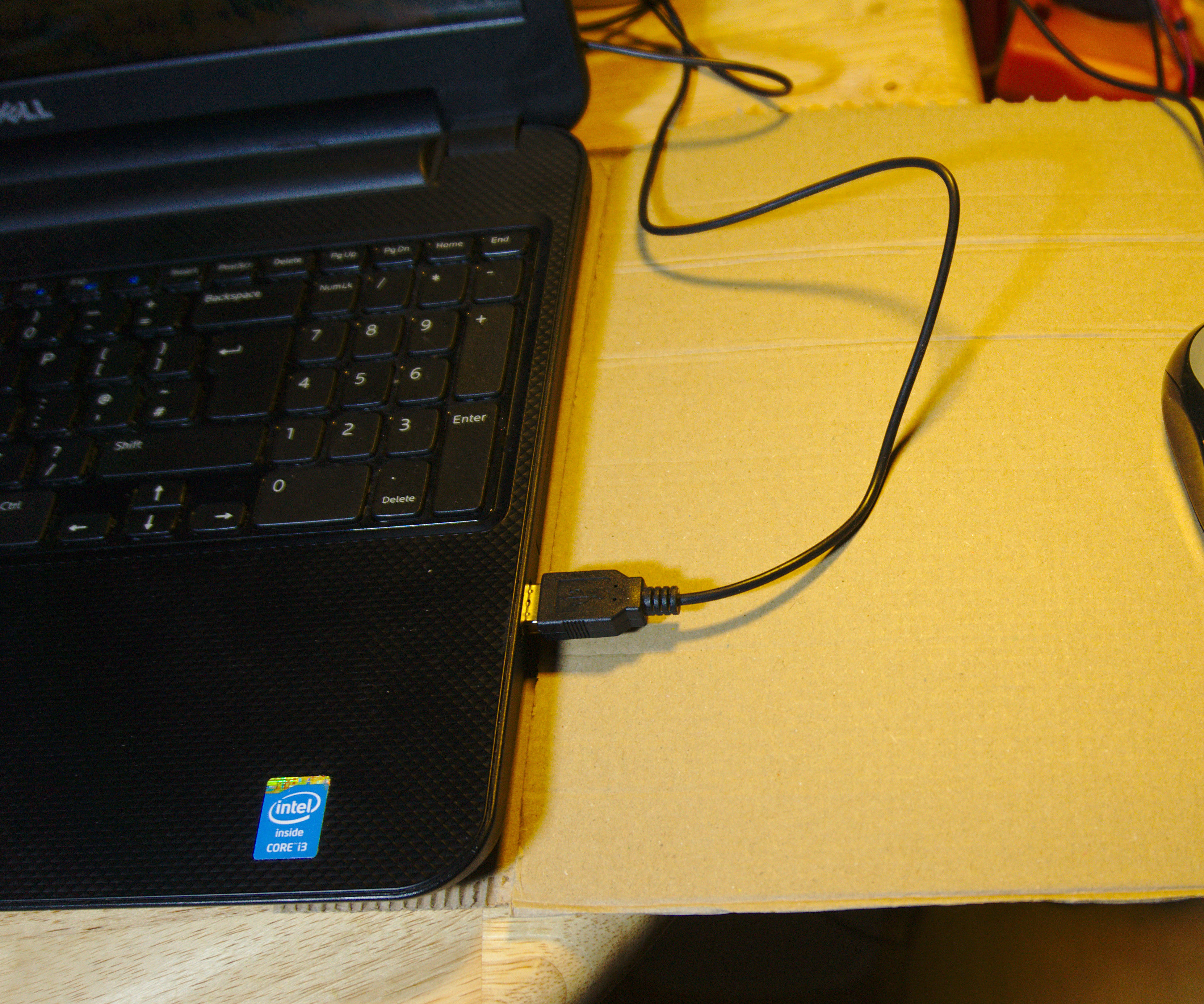 Improvised Lightweight Desk Extension