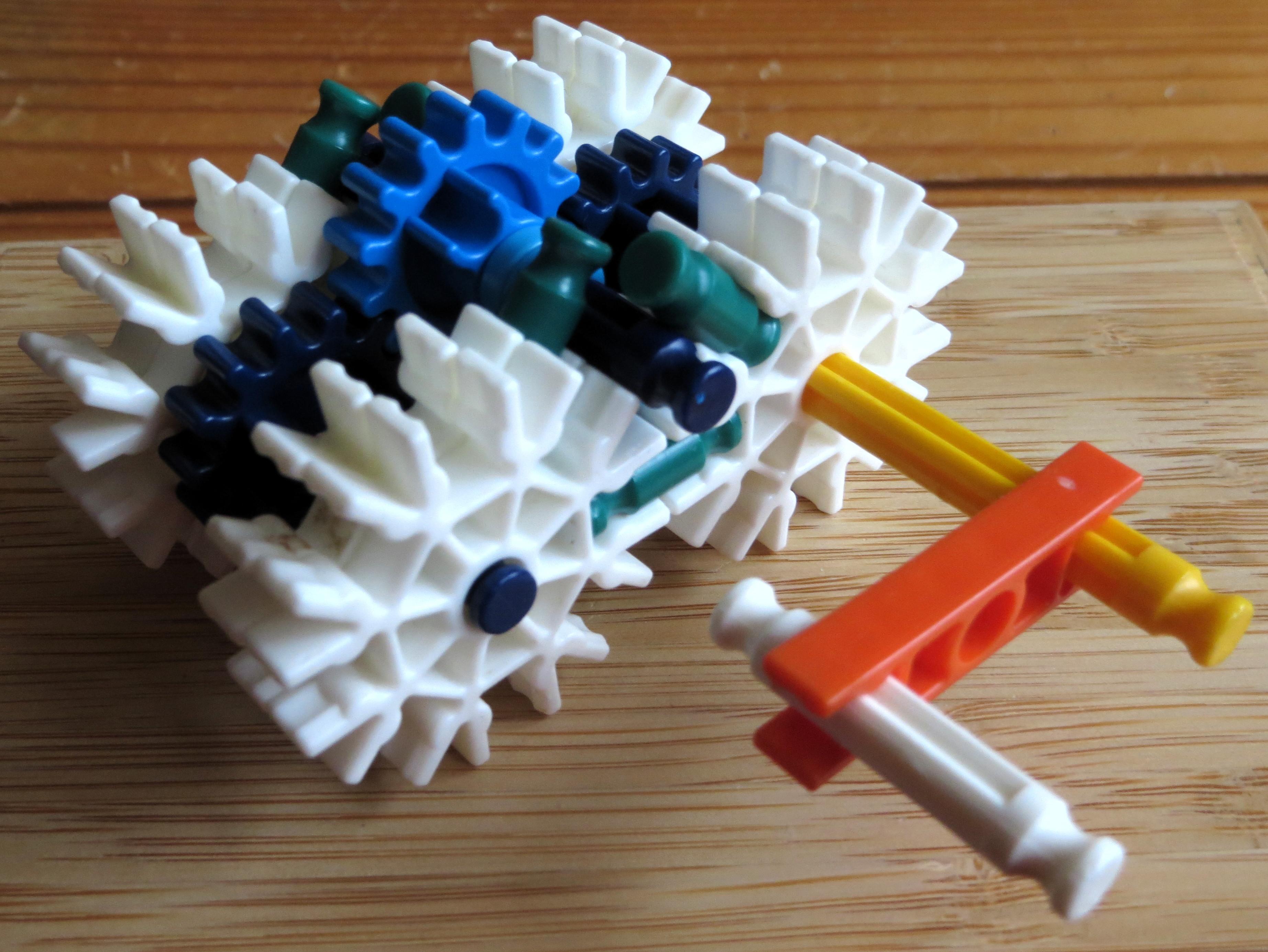 Knex Three Small Gear Connection