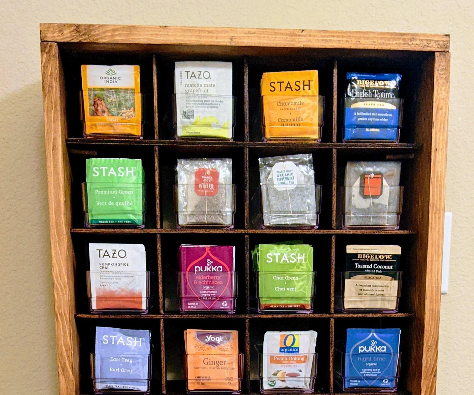 Custom Tea Organizer
