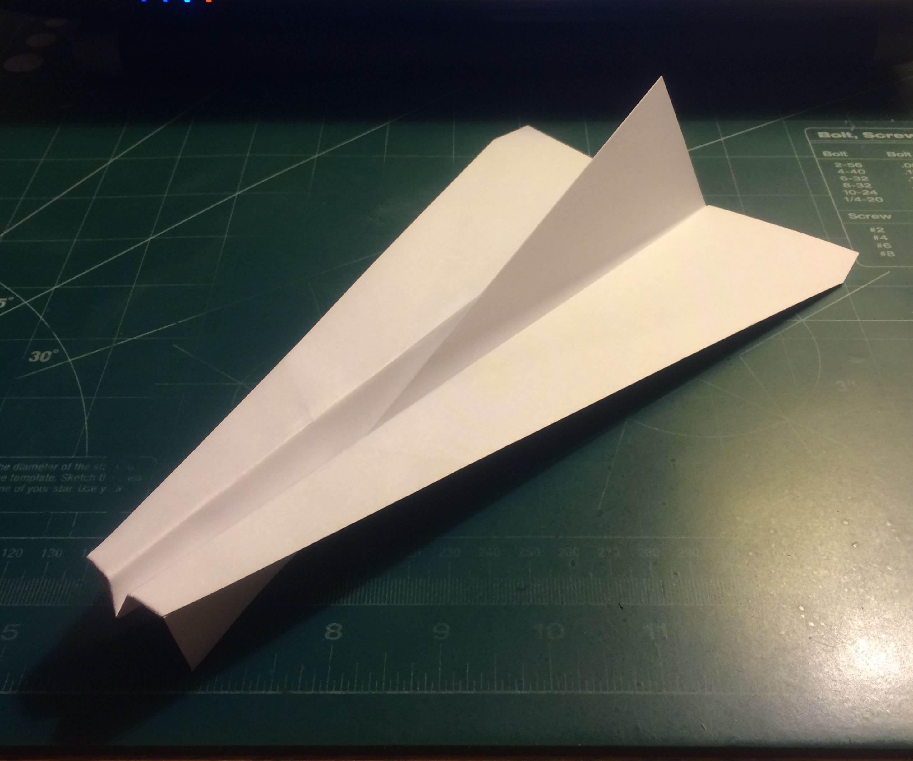 How To Make The Dracula Paper Airplane