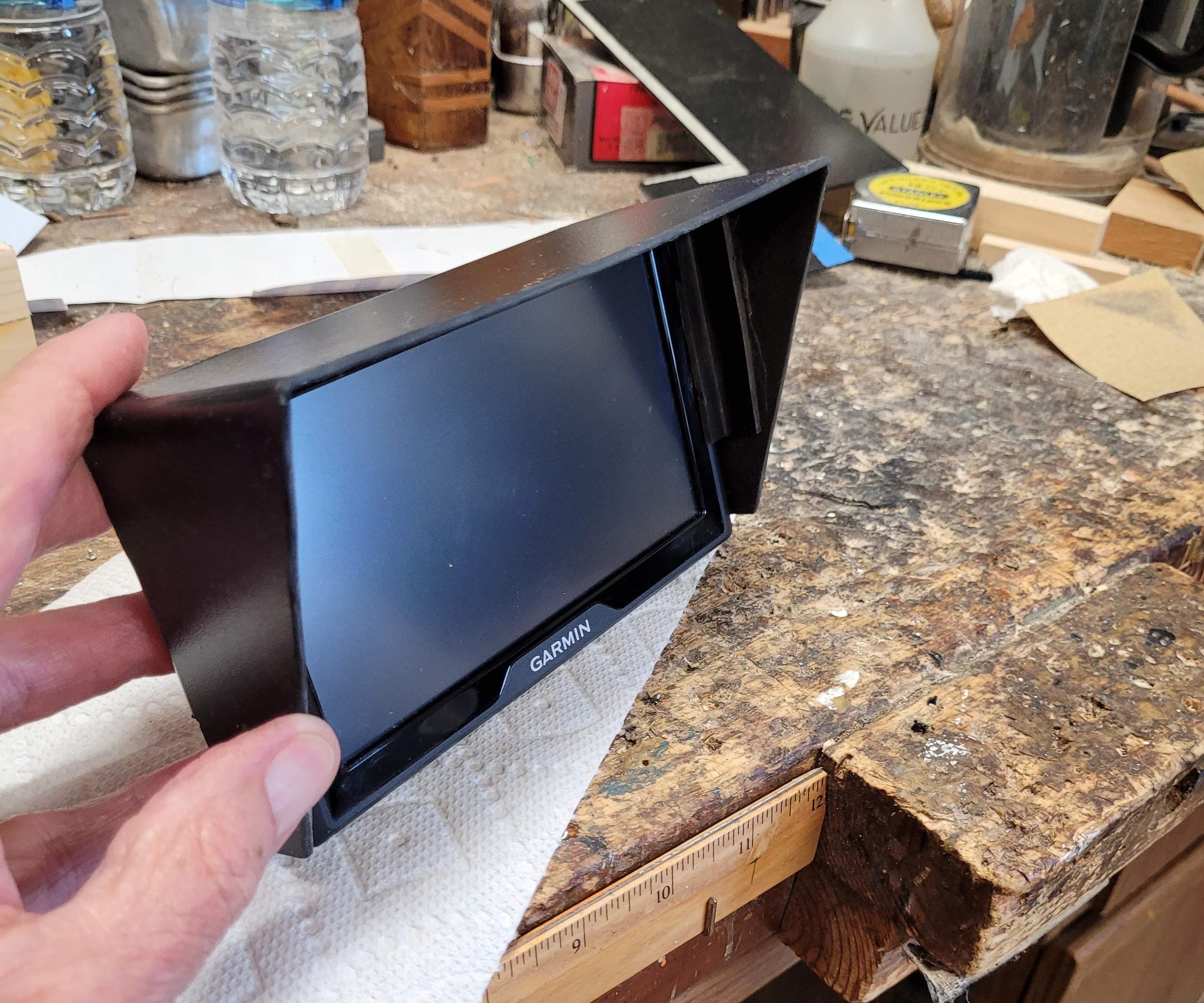 Make Your Own GPS Sunshade 