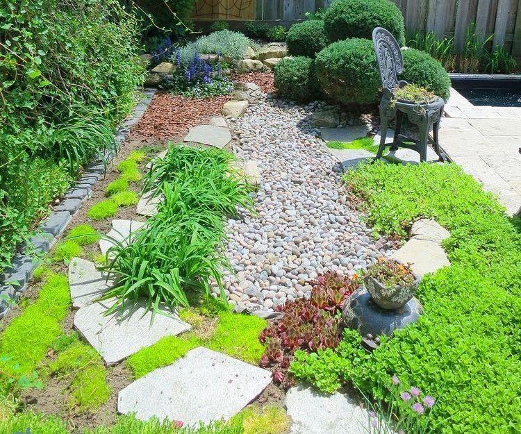 Landscape a Dry Creek Bed in Your Backyard!