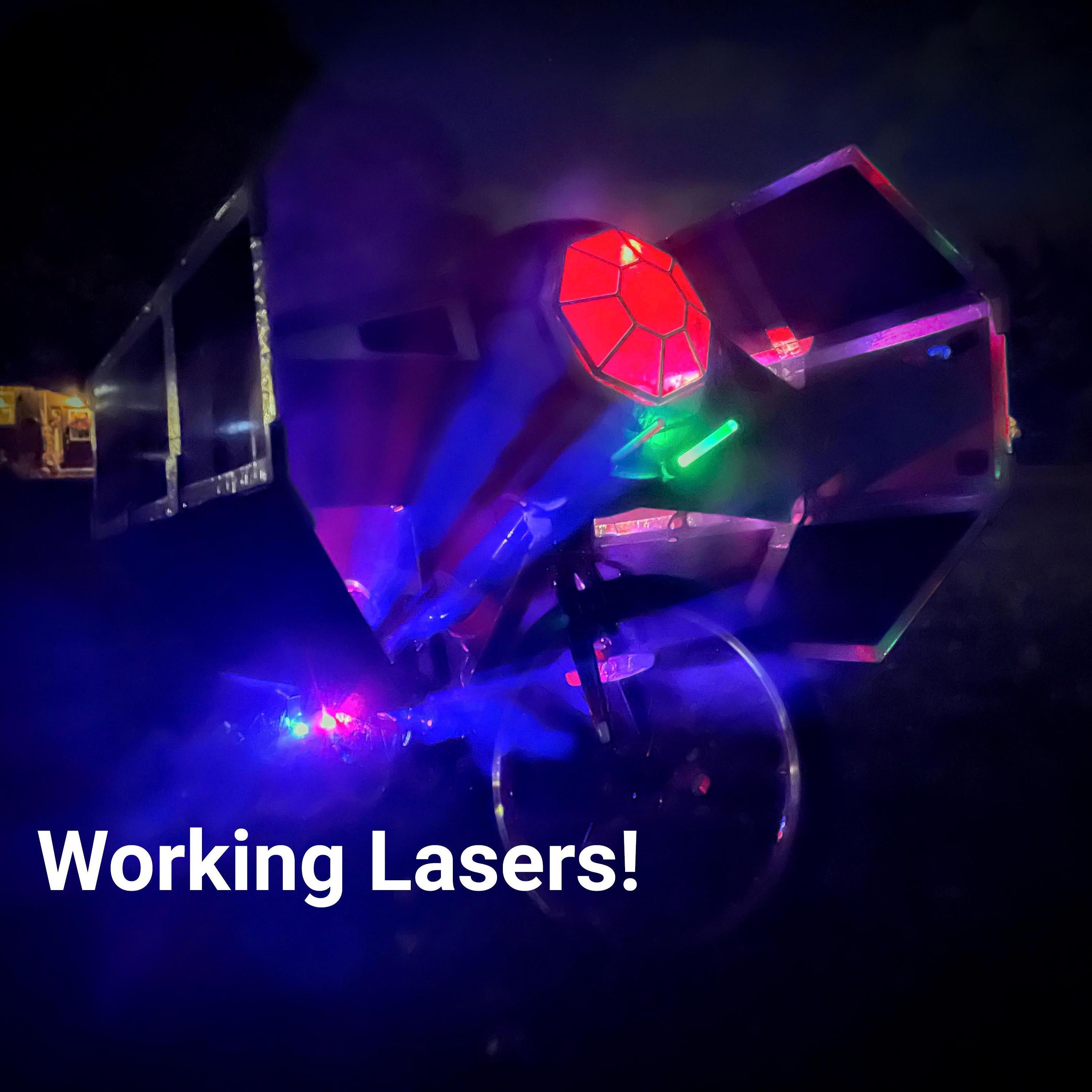 Make a Tie Fighter for Darth Vader!