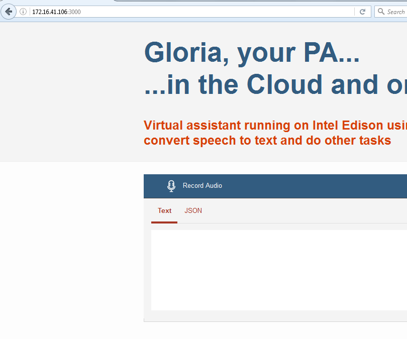 Virtual Personal Assistant